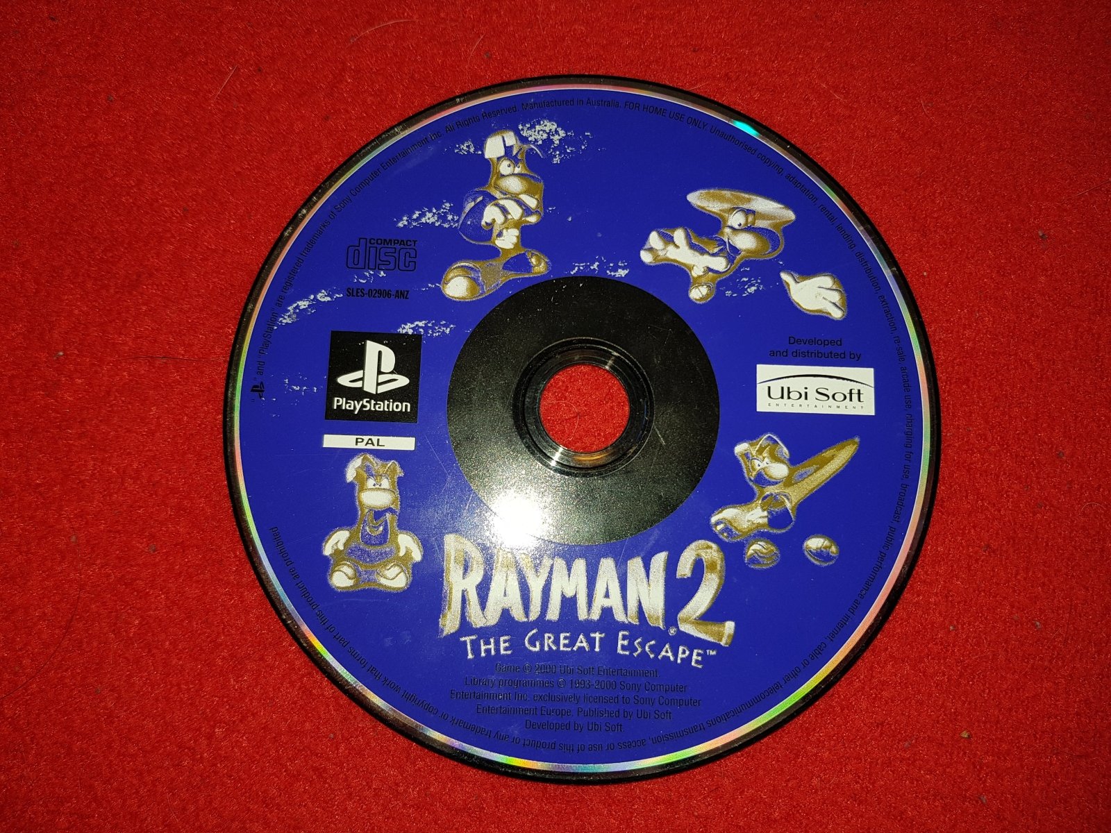Rayman 2: The Great Escape - PS1 Game - PlayStation, Games, Action and adventure - Level Up Gaming NZ