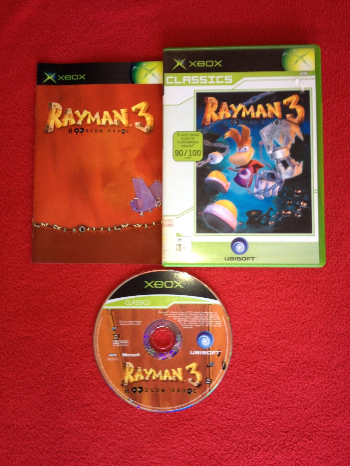 Rayman 3: Hoodlum Havoc - XBOX Game - Xbox, Games, Action and adventure - Level Up Gaming NZ