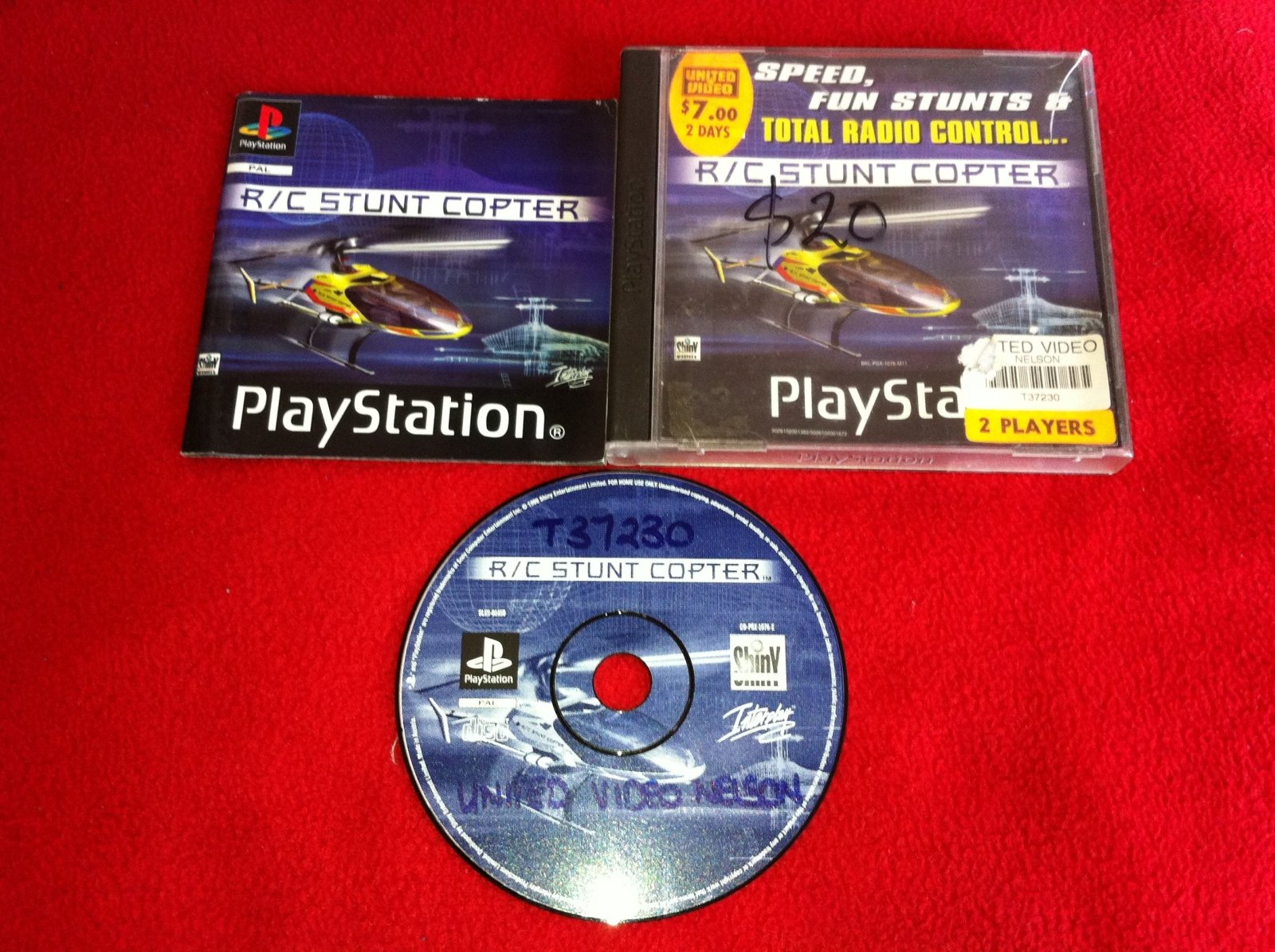 R/C Stunt Copter - PS1 Game - PlayStation, Games, Action and adventure - Level Up Gaming NZ