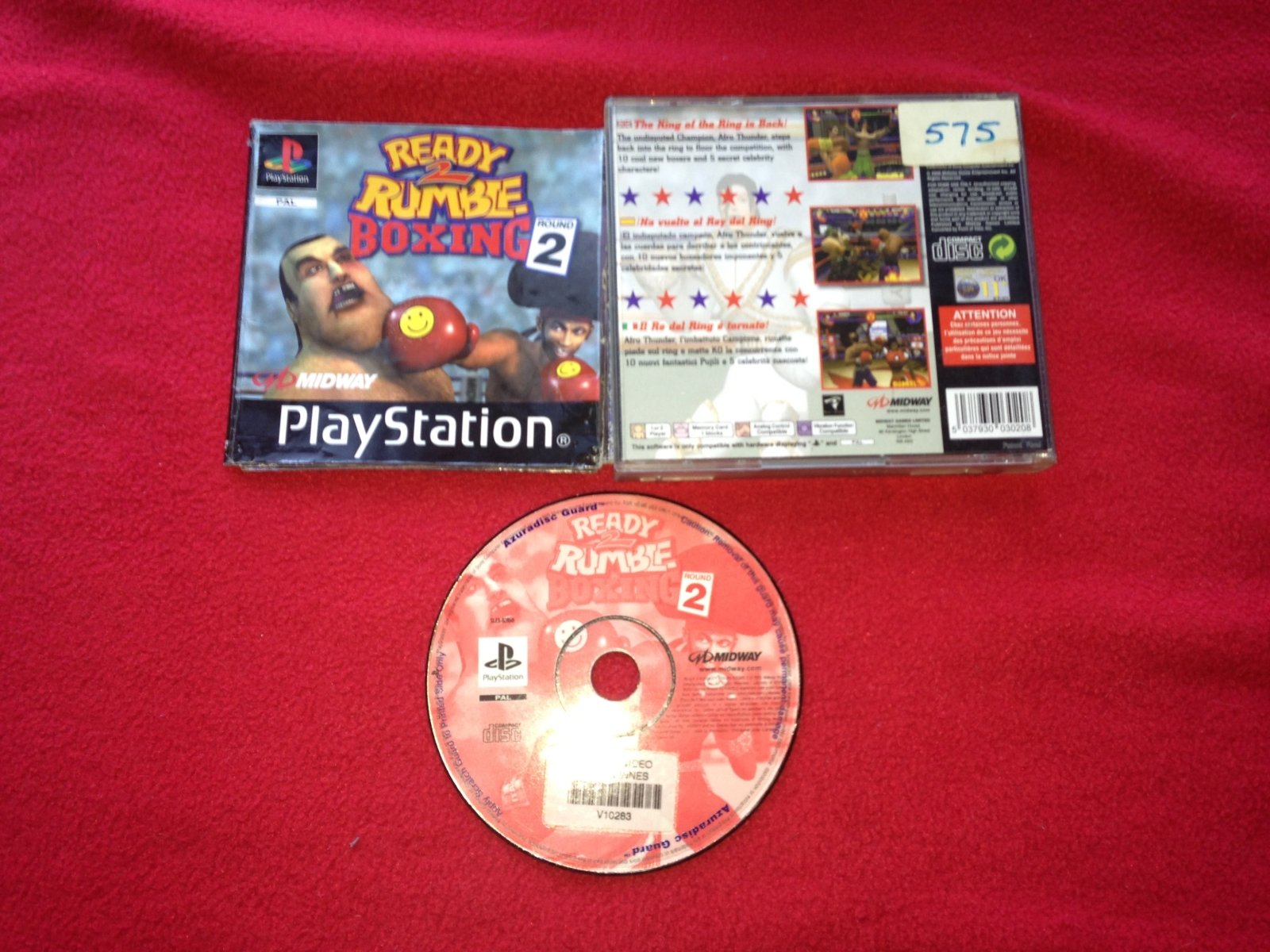 Ready 2 Rumble Boxing: Round 2 - PS1 Game - PlayStation, Games, Fighting - Level Up Gaming NZ
