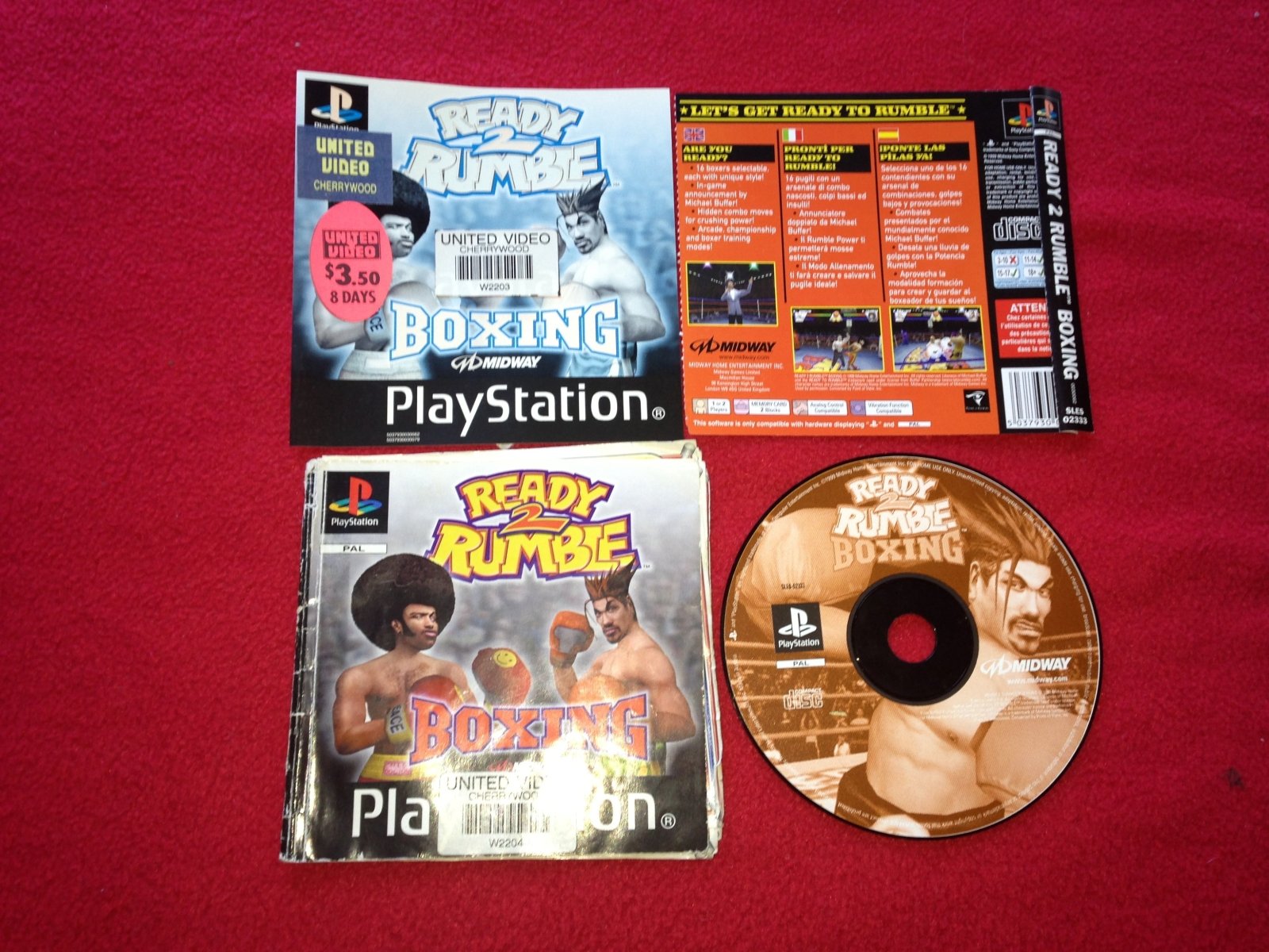 Ready 2 Rumble Boxing - PS1 Game - PlayStation, Games, Fighting - Level Up Gaming NZ