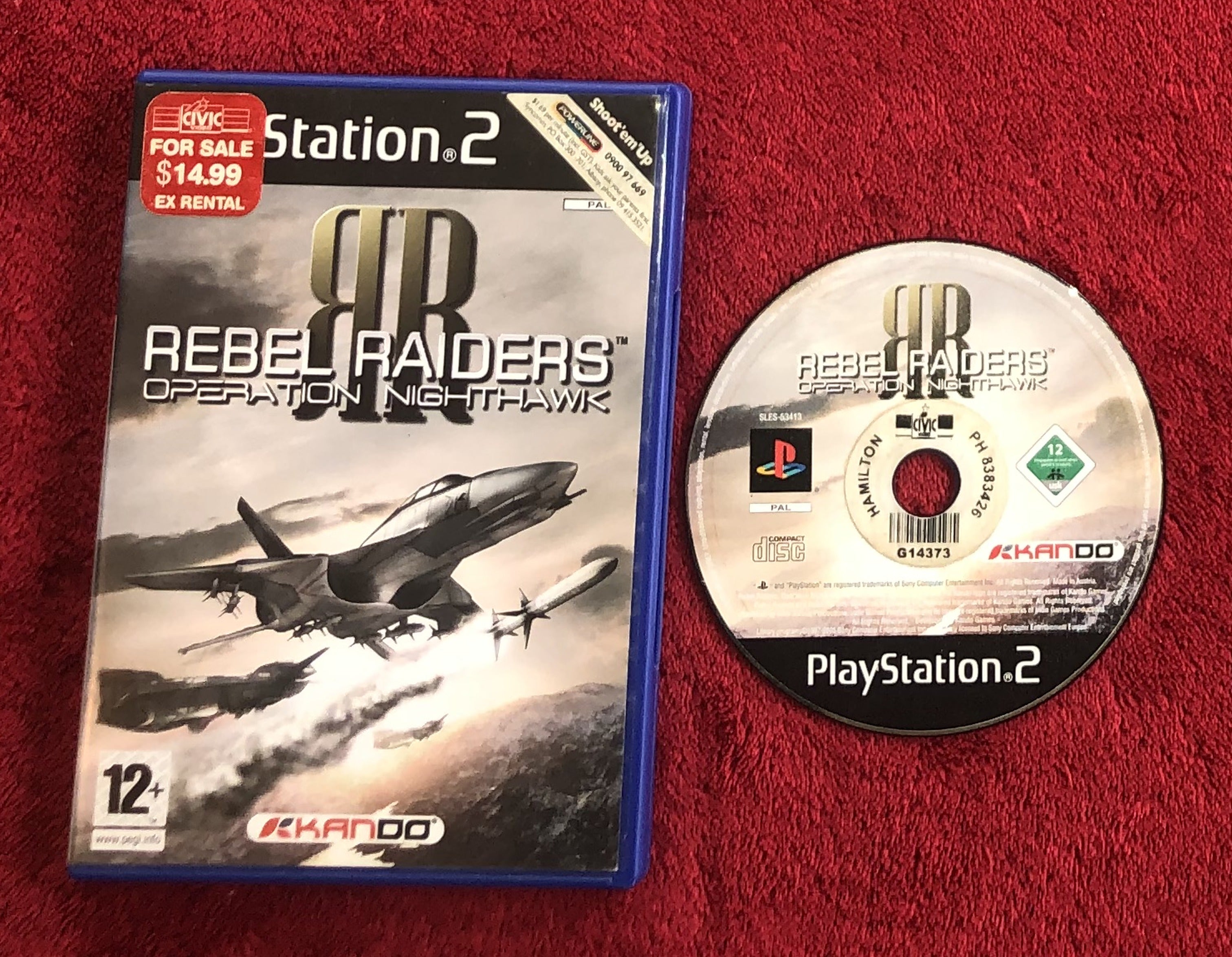 Rebel Raiders: Operation Nighthawk - PS2 Game, PlayStation 2, Games, Shooter, Level Up Gaming NZ