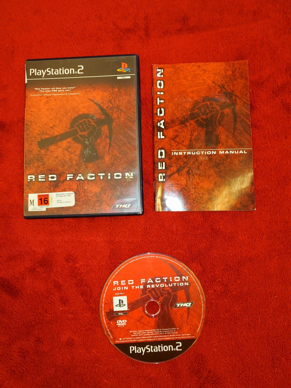 Red Faction - 8.8/10! PS2 Game - PlayStation 2, Games, Shooter - Level Up Gaming NZ