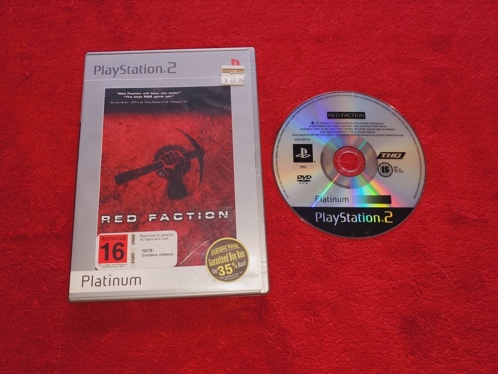 Red Faction - 8.8/10! PS2 Game - PlayStation 2, Games, Shooter - Level Up Gaming NZ