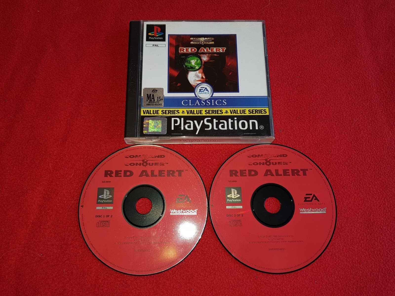 Command & Conquer: Red Alert - PS1 Game - PlayStation, Games, Strategy and puzzle - Level Up Gaming NZ