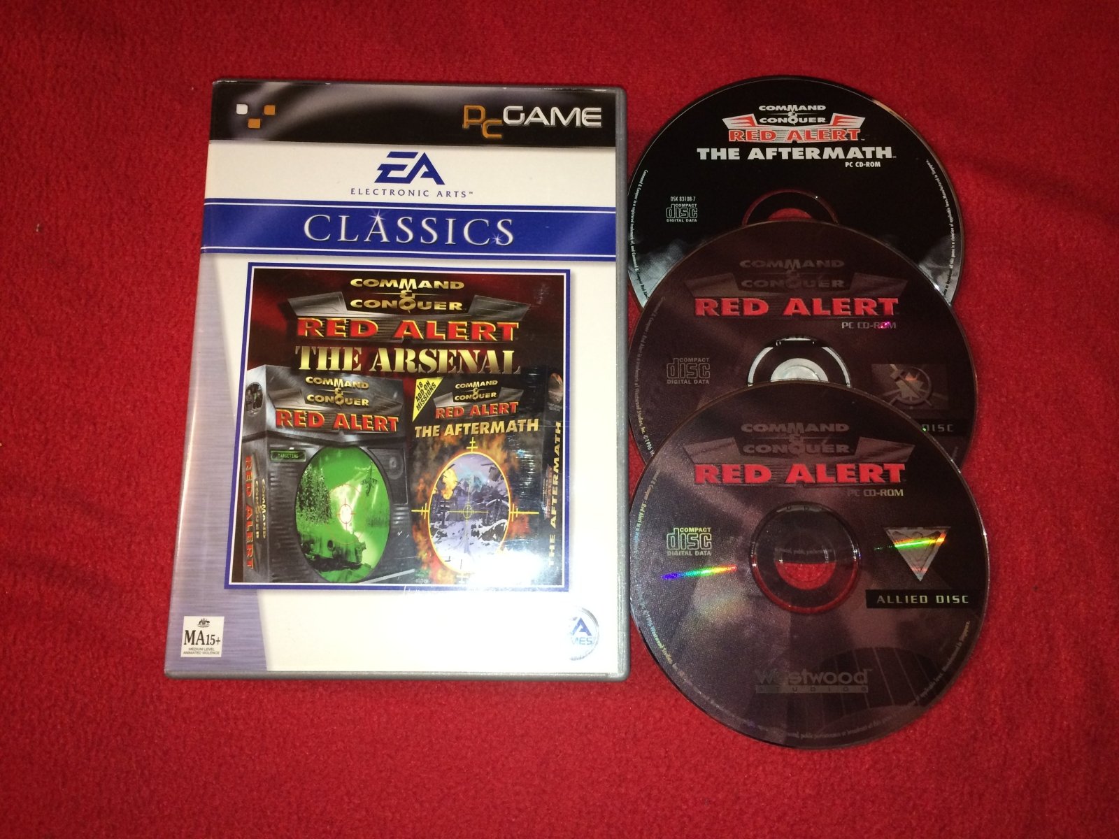 C & C Red Alert + Expansion! - PC Game - PC games, Strategy and puzzle - Level Up Gaming NZ