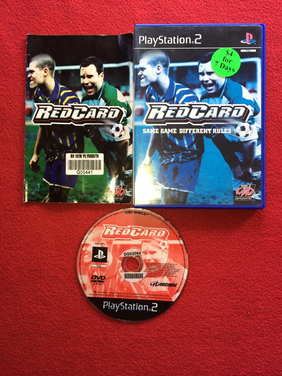 Red Card - PS2 Game - PlayStation 2, Games, Sports - Level Up Gaming NZ