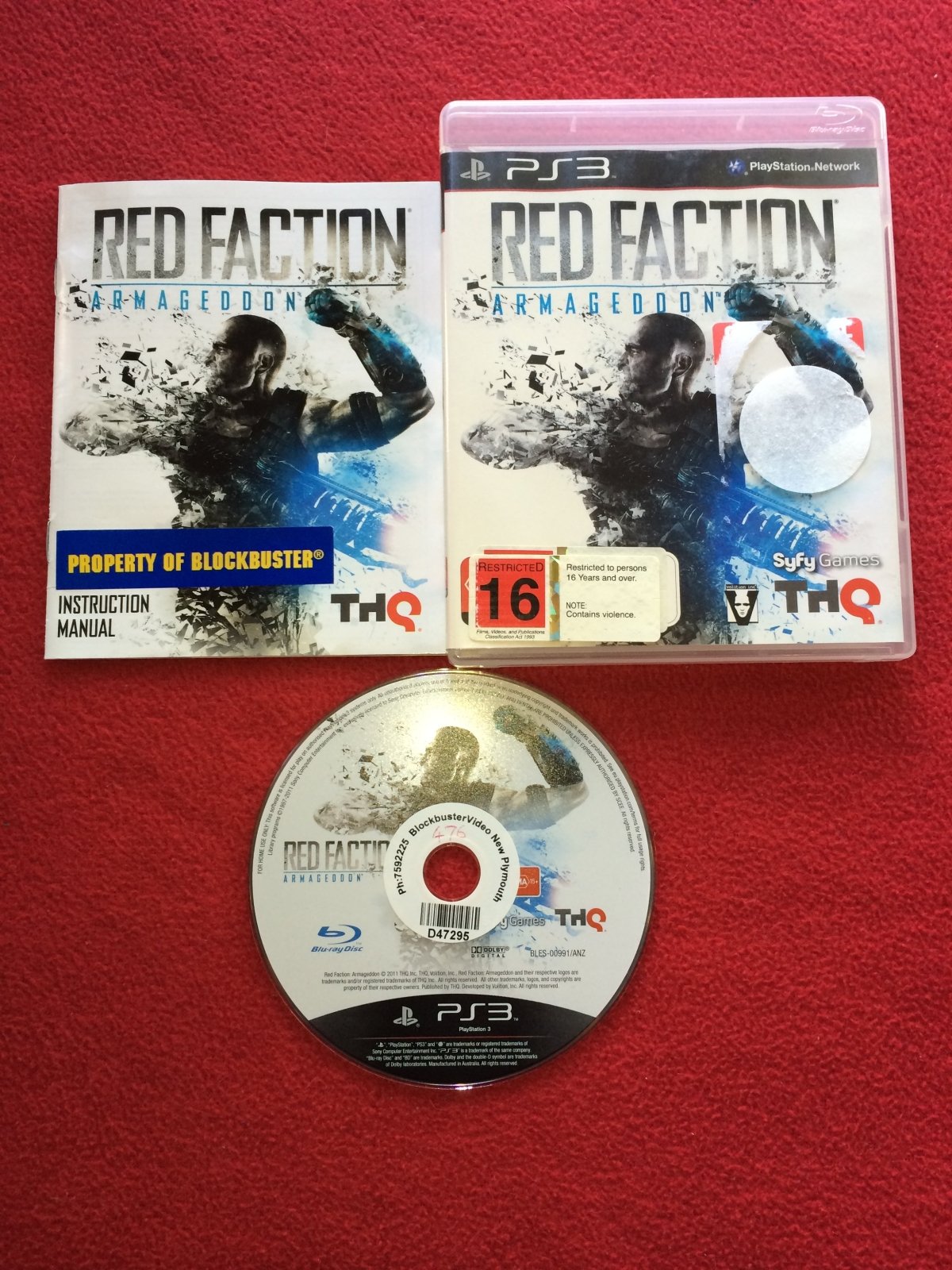 Red Faction Armageddon - PS3 Game - PlayStation 3, Games, Shooter - Level Up Gaming NZ