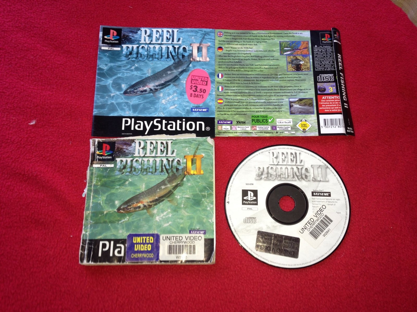 Reel Fishing 2 - PS1 Game - PlayStation, Games, Sports - Level Up Gaming NZ