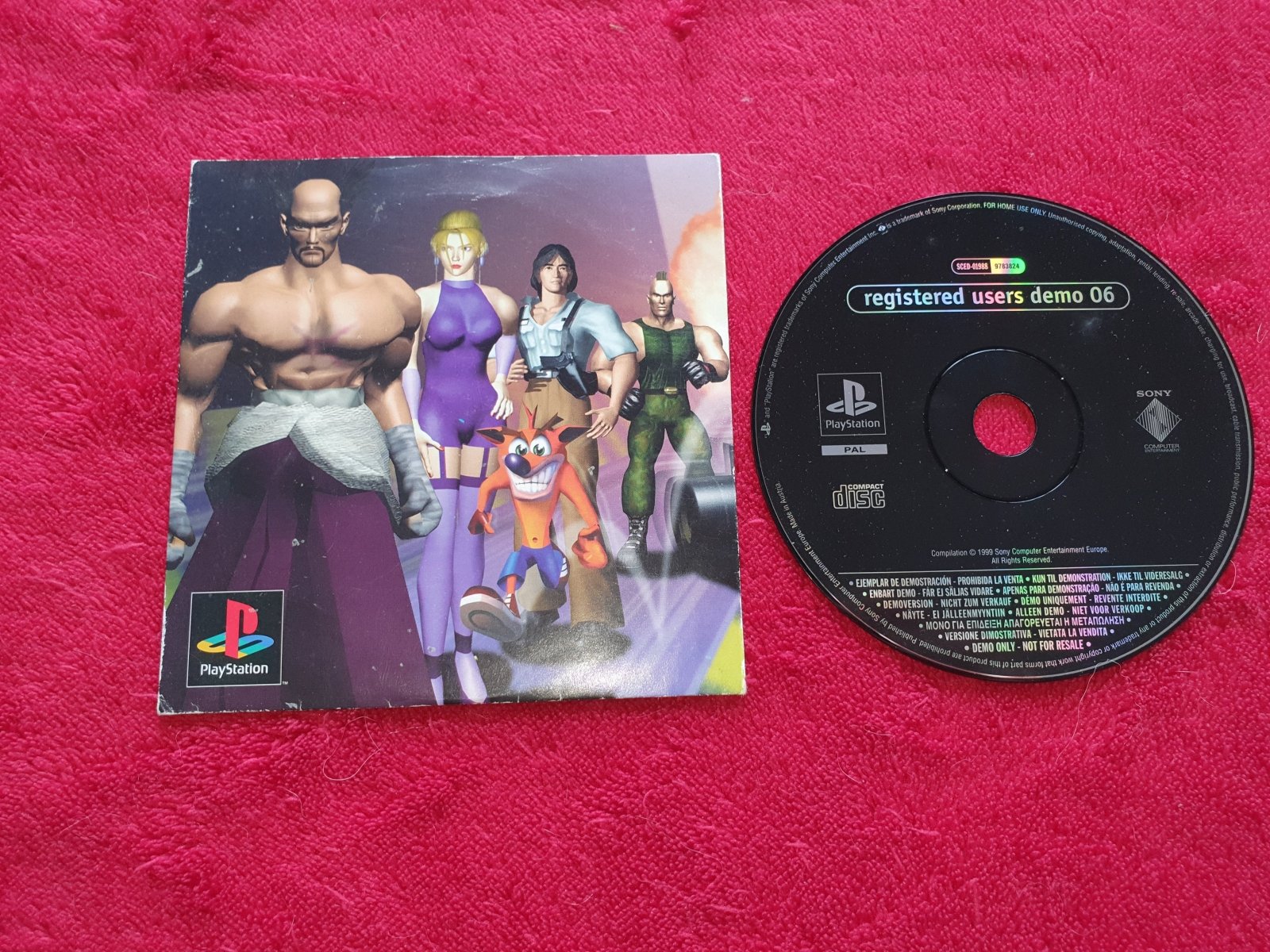 Registered Users Demo 06 - PS1 Game Demo - PlayStation, Games, Action and adventure - Level Up Gaming NZ