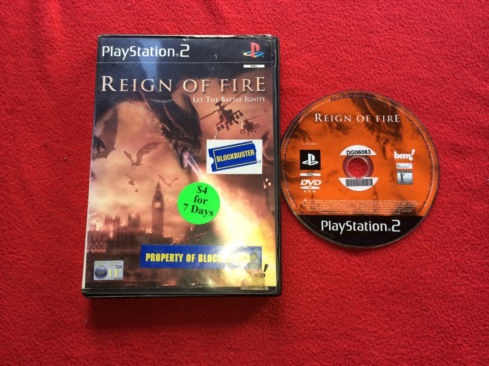Reign of Fire - PS2 Game - PlayStation 2, Games, Action and adventure - Level Up Gaming NZ