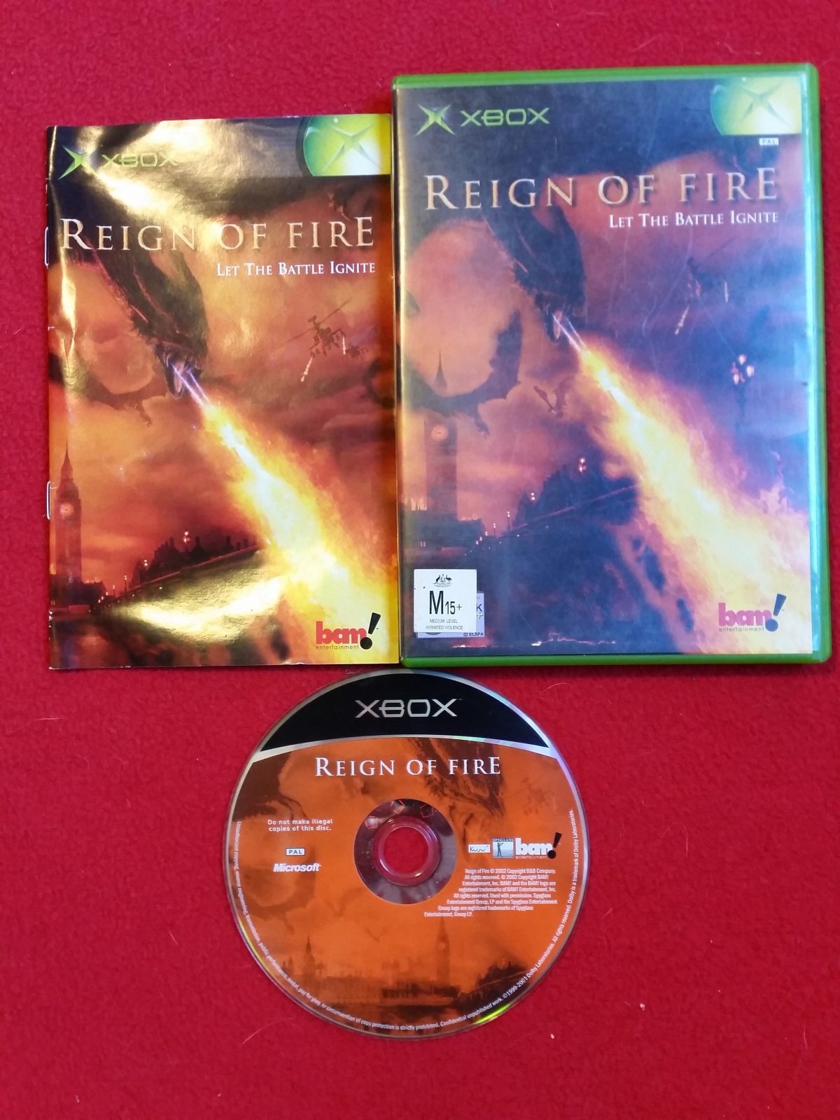 Reign of Fire - XBOX Game - Xbox, Games, Action and adventure - Level Up Gaming NZ