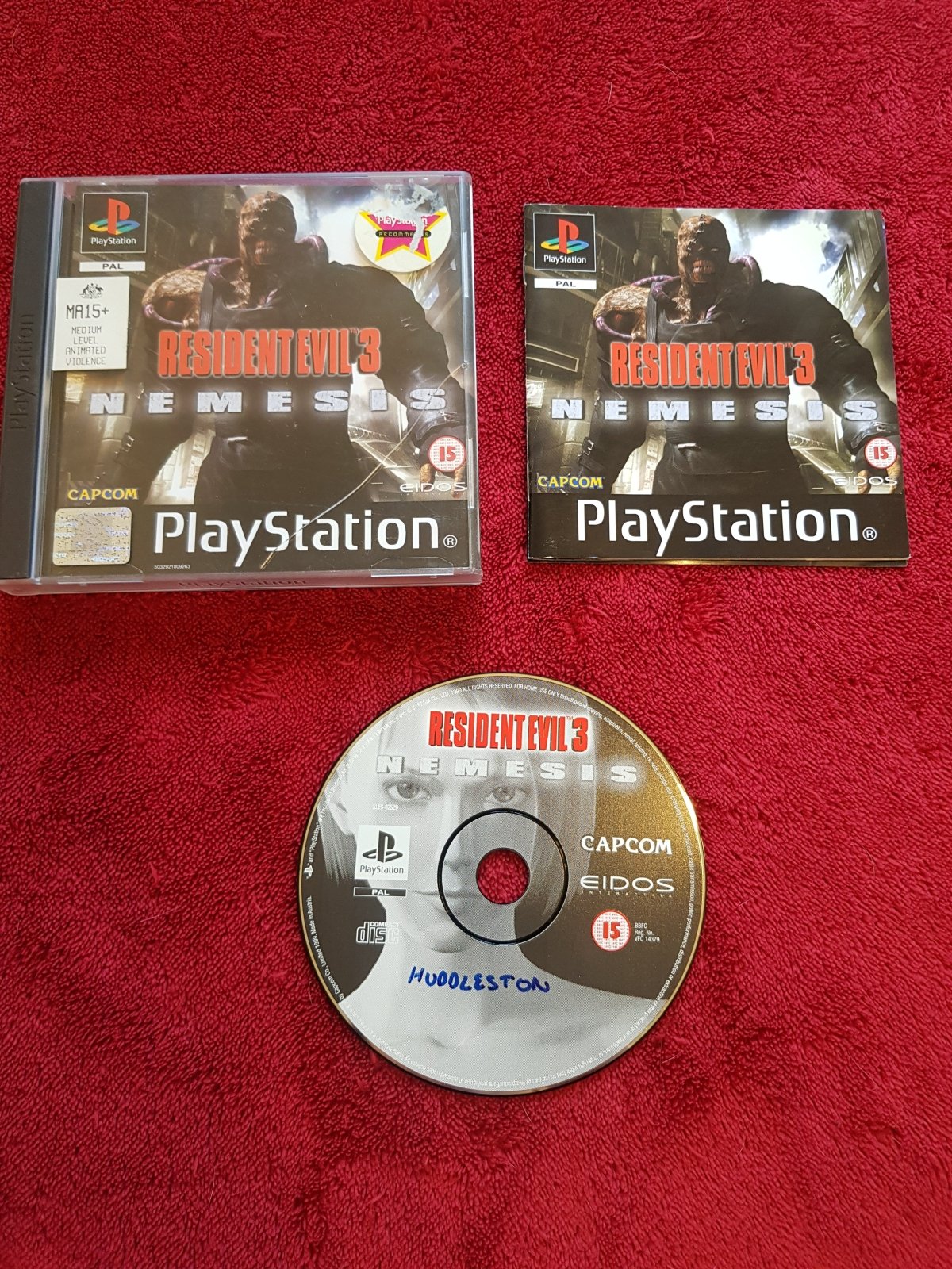 Resident Evil 3: Nemesis - RARE PS1 Game - PlayStation, Games, Action and adventure - Level Up Gaming NZ