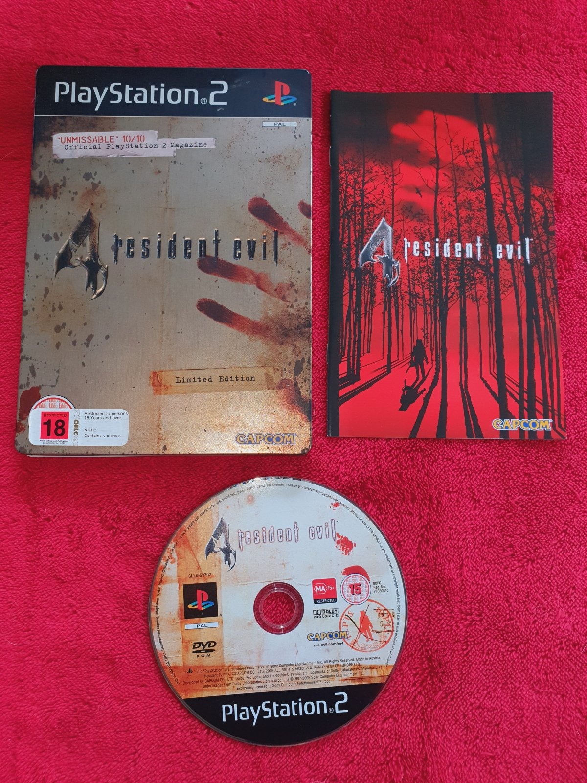 Resident Evil 4 - LIMITED STEELBOOK EDITION PS2 Game - PlayStation 2, Games, Action and adventure - Level Up Gaming NZ