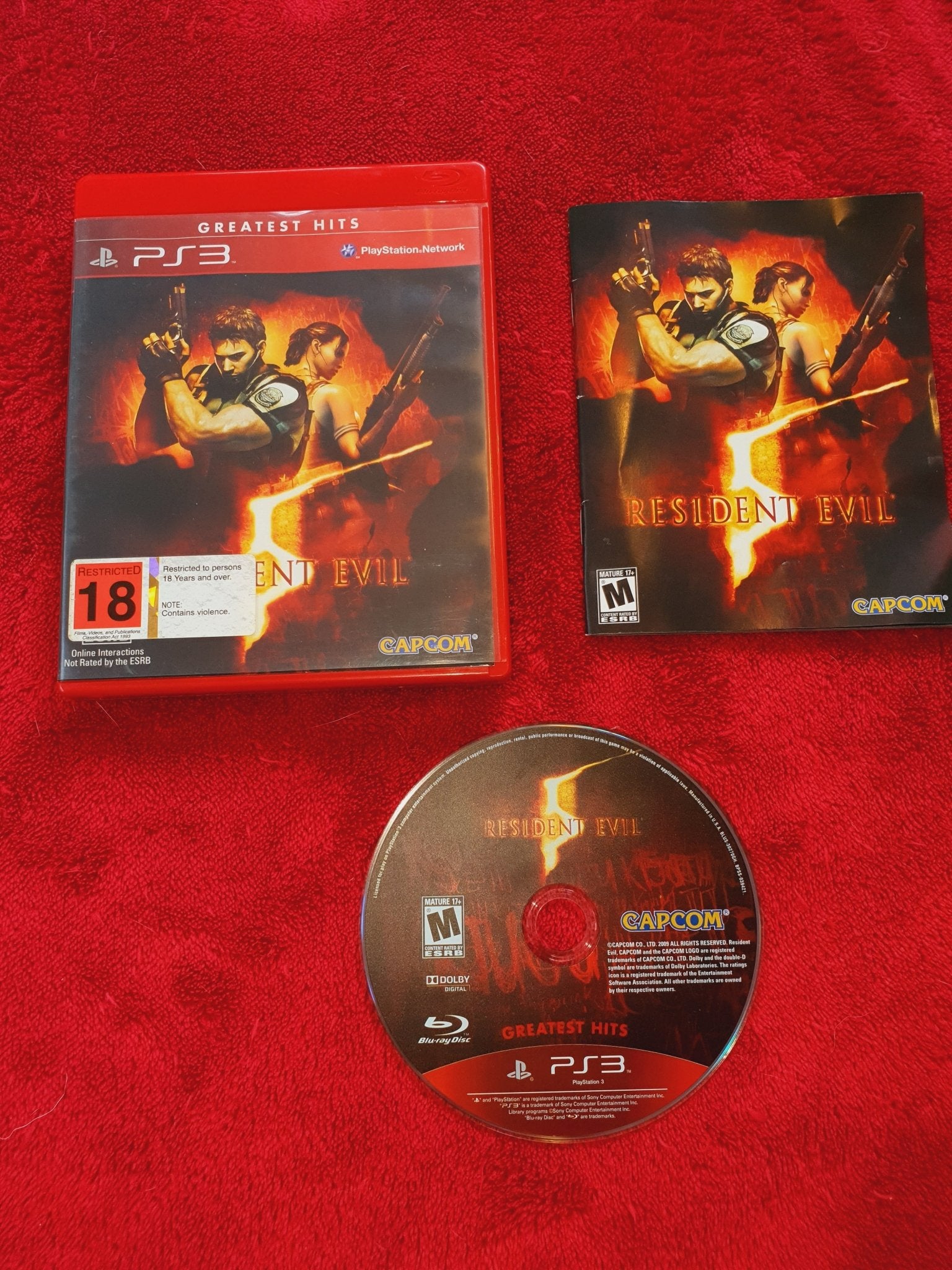 Resident Evil 5 - 8.5/10! PS3 Game - PlayStation 3, Games, Action and adventure - Level Up Gaming NZ