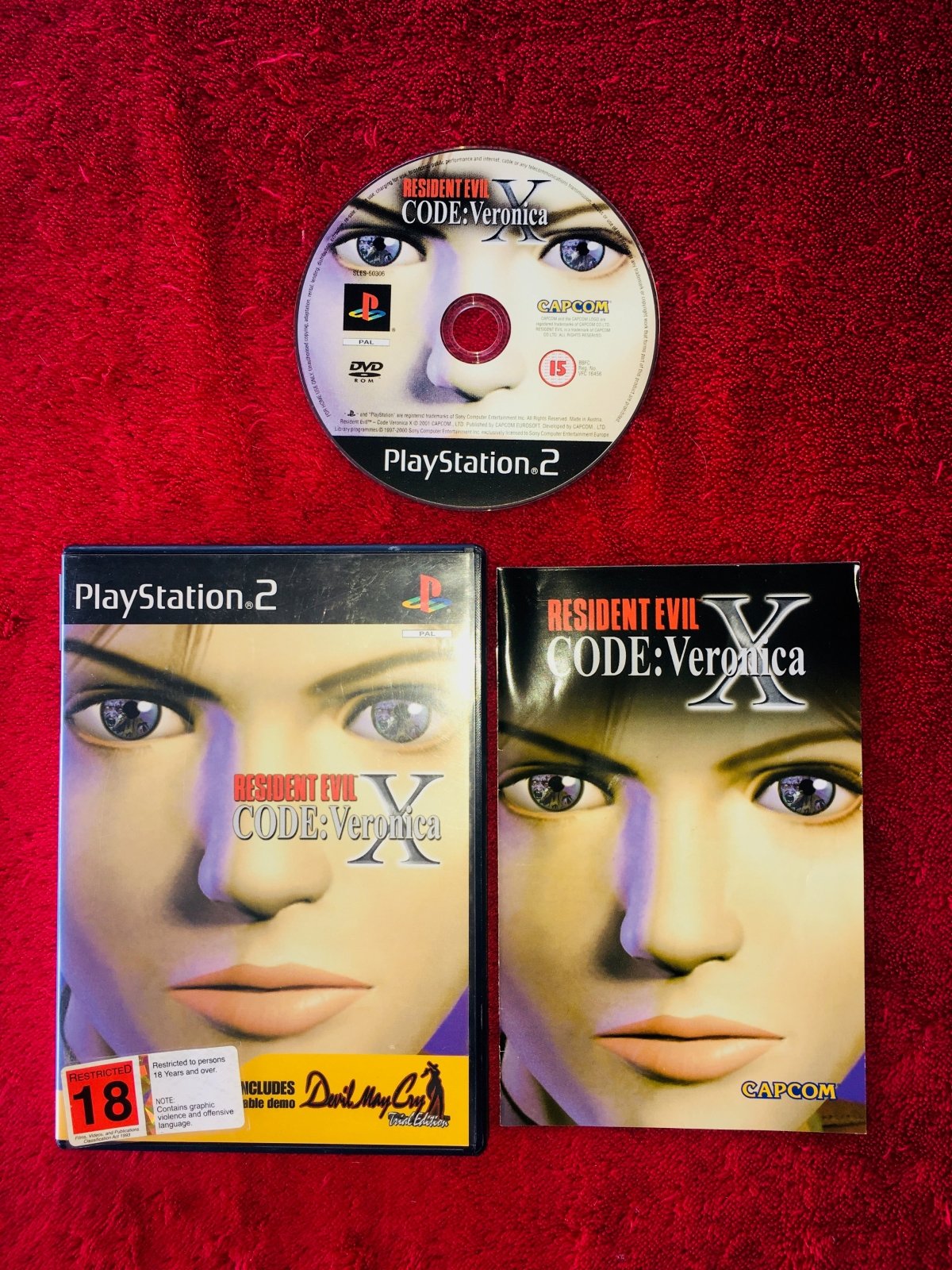 Resident Evil Code: Veronica X - PS2 Game - PlayStation 2, Games, Action and adventure - Level Up Gaming NZ