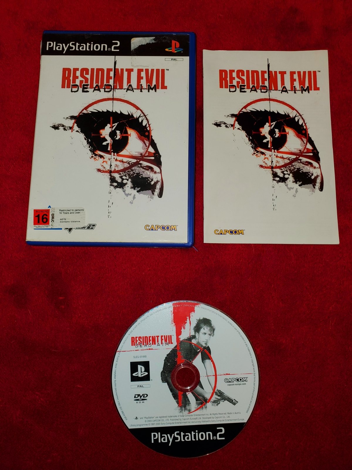 Resident Evil: Dead Aim - PS2 Light - Gun Game - PlayStation 2, Games, Shooter - Level Up Gaming NZ