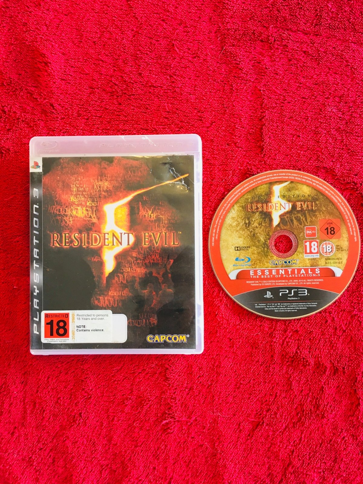 Resident Evil 5 - 8.5/10! PS3 Game - PlayStation 3, Games, Action and adventure - Level Up Gaming NZ