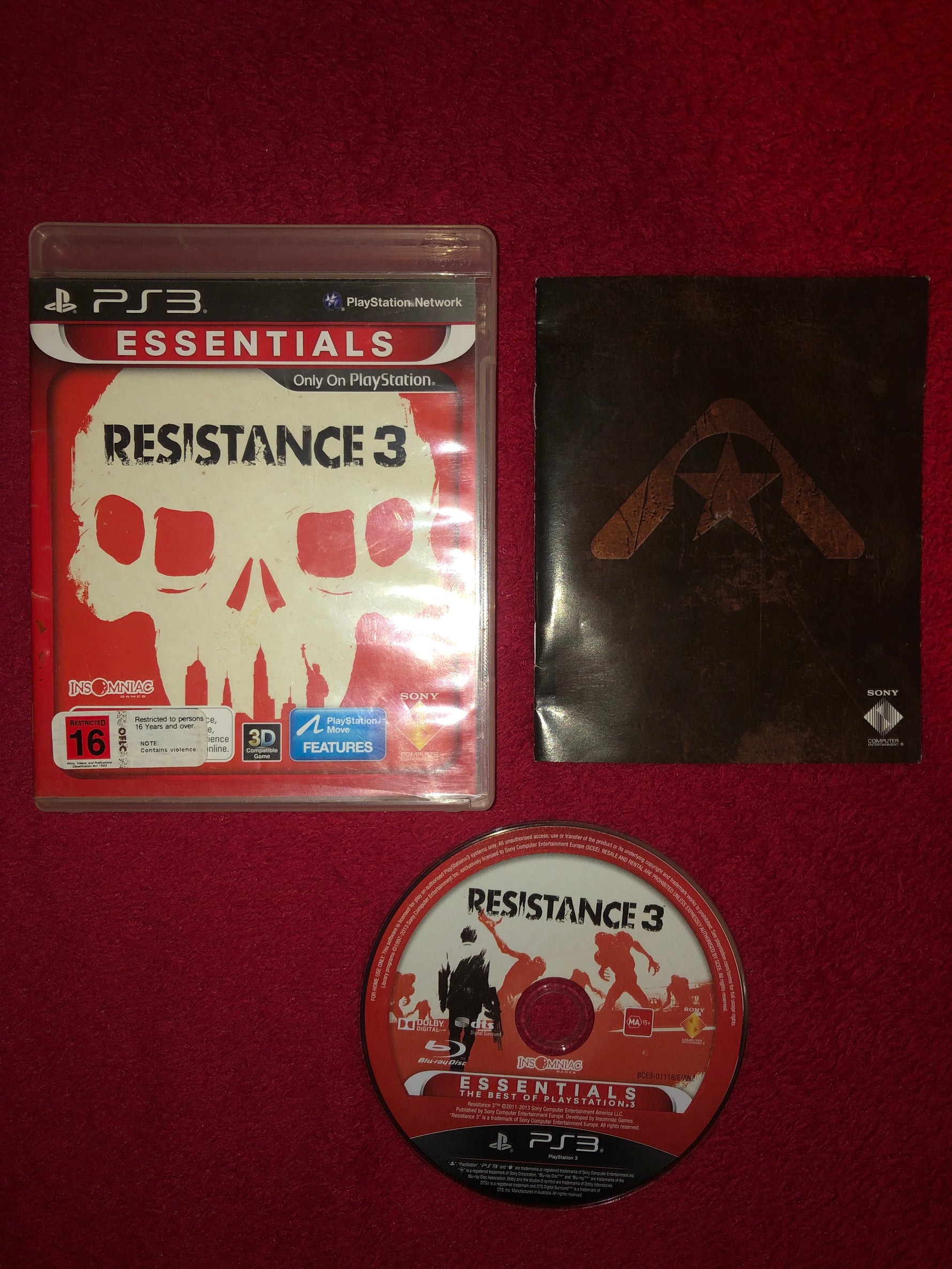 Resistance 3 - 9/10! PS3 Game