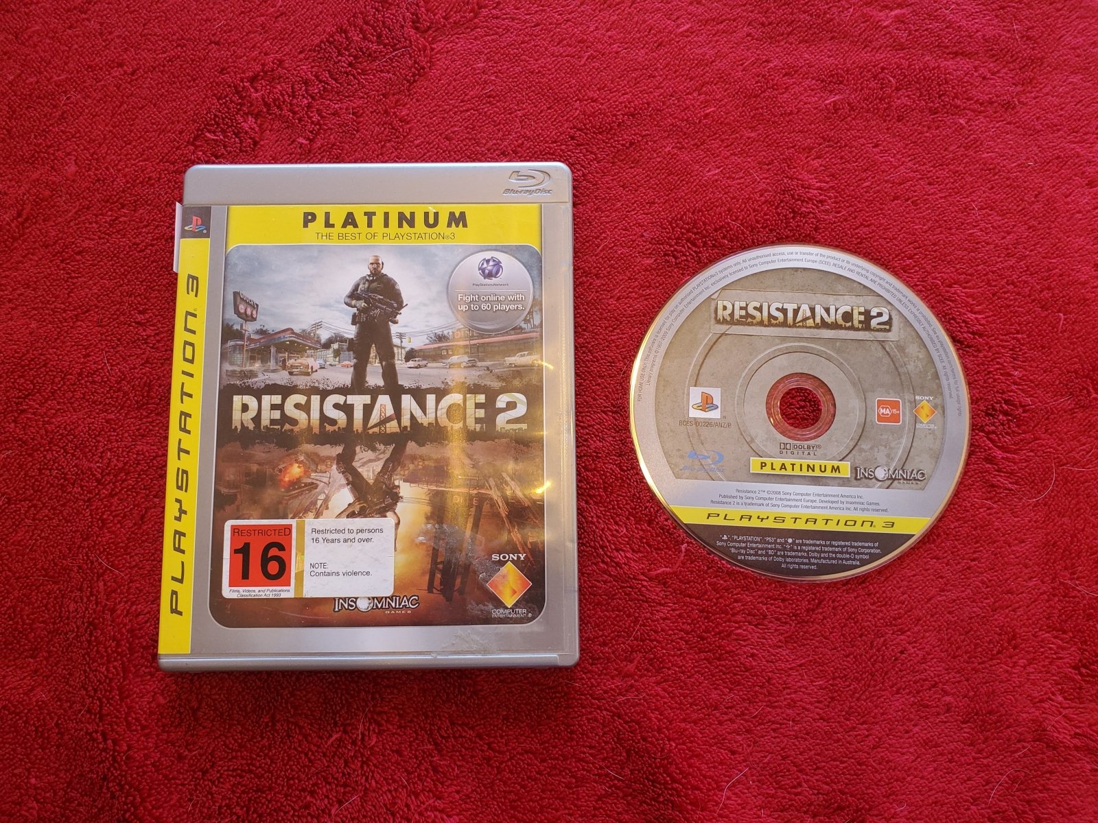 Resistance 2 - 9/10! PS3 Game - PlayStation 3, Games, Shooter - Level Up Gaming NZ
