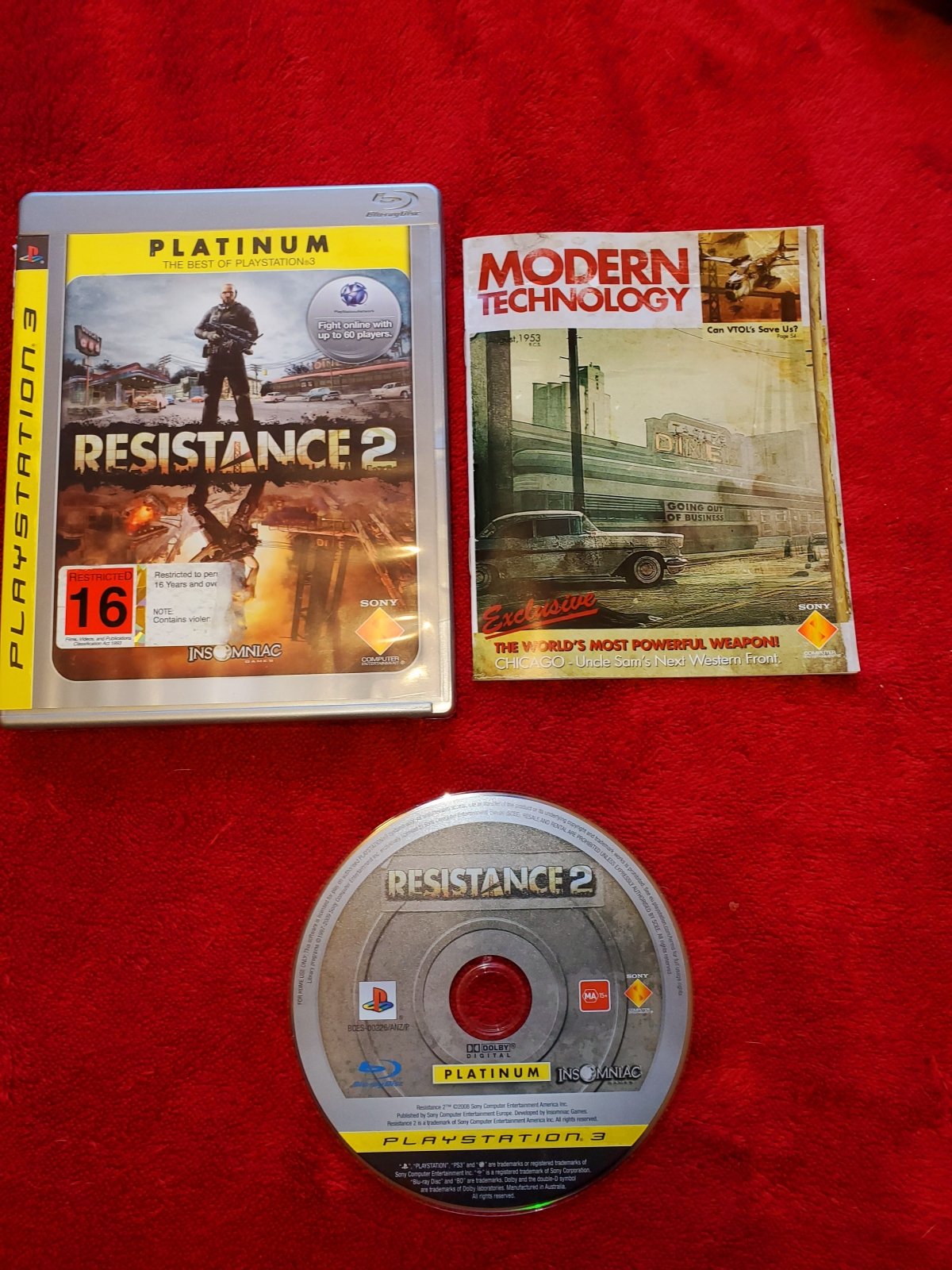 Resistance 2 - 9/10! PS3 Game - PlayStation 3, Games, Shooter - Level Up Gaming NZ