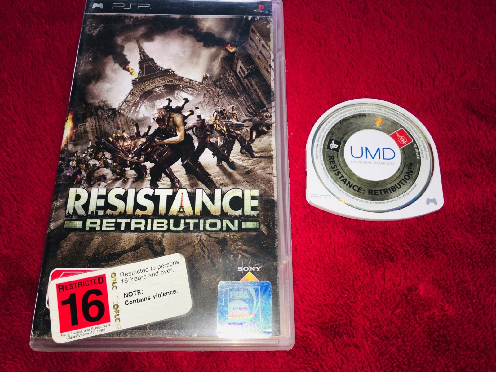 Resistance: Retribution - 9.2/10! PSP Game - Play Station Portable (PSP), Games, Shooter - Level Up Gaming NZ