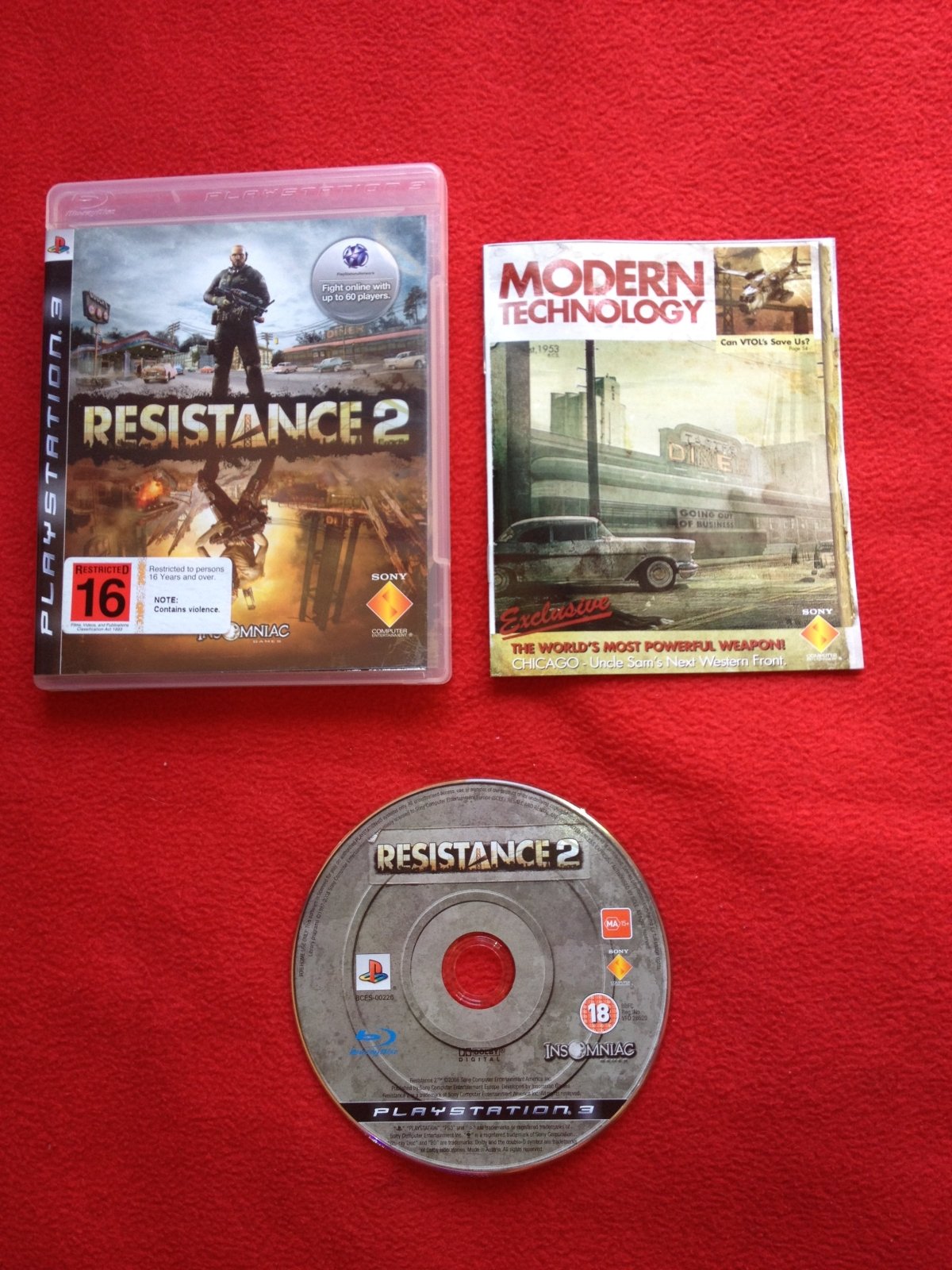 Resistance 2 - 9/10! PS3 Game - PlayStation 3, Games, Shooter - Level Up Gaming NZ