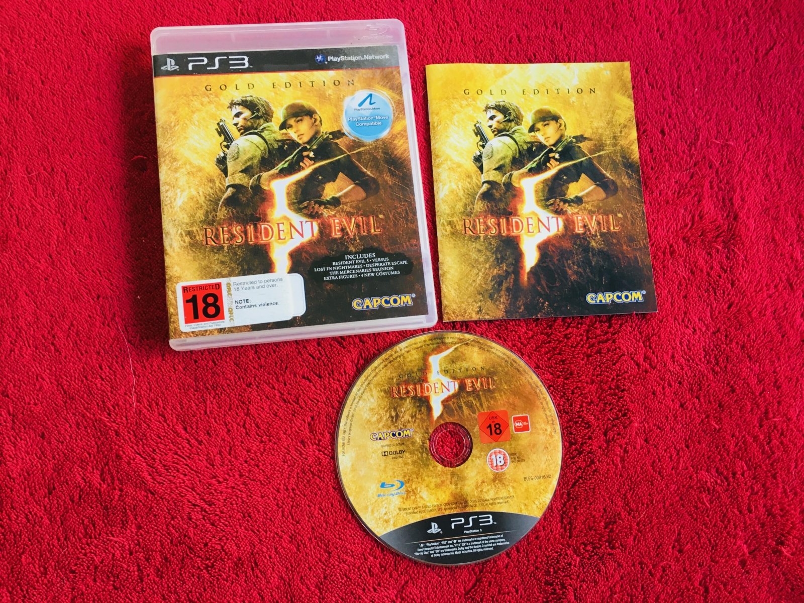 Resident Evil 5: Gold Edition - 8.5/10 PS3 Game - PlayStation 3, Games, Action and adventure - Level Up Gaming NZ