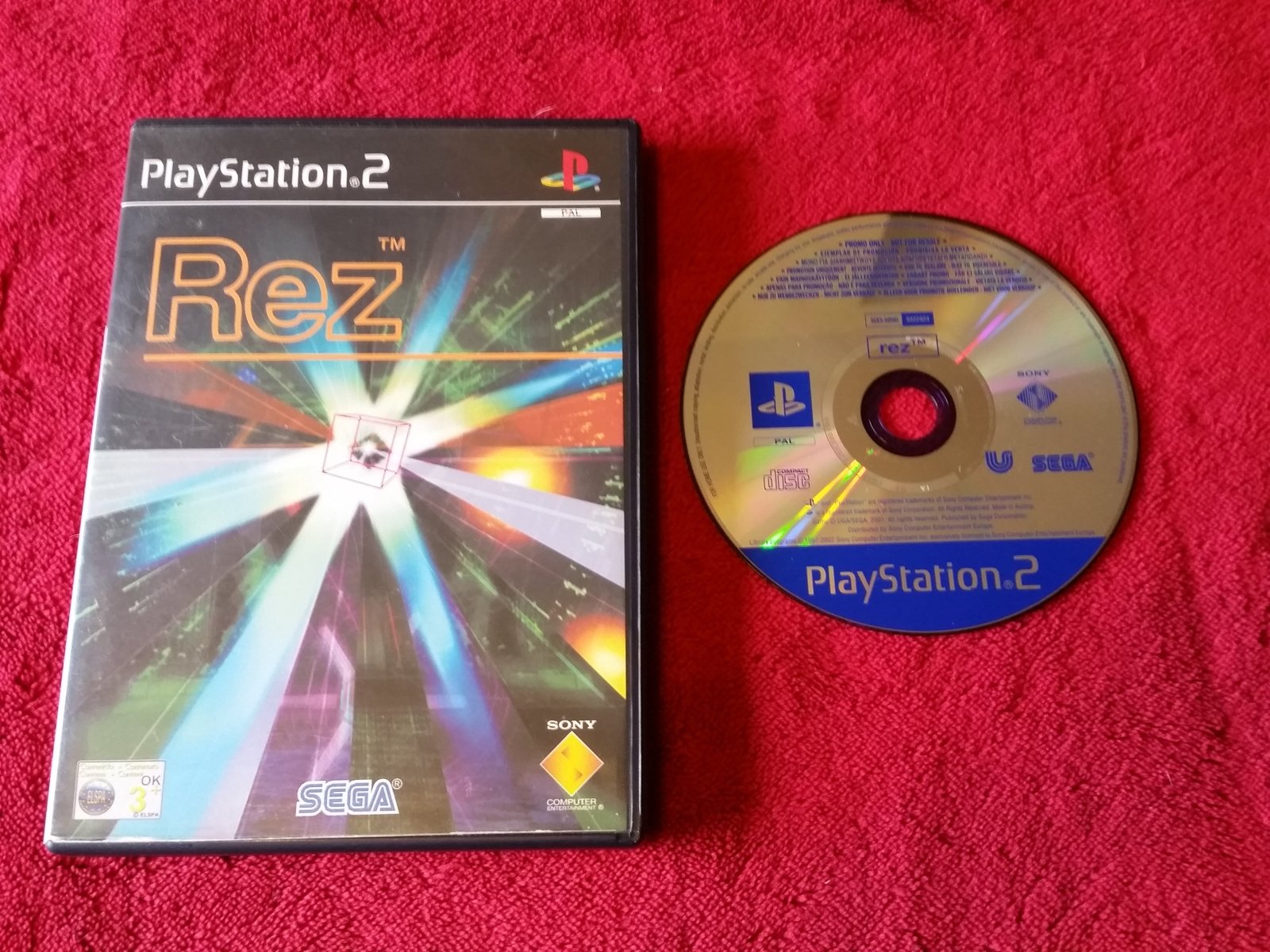 Rez - RARE PS2 Game - PlayStation 2, Games, Music and party - Level Up Gaming NZ