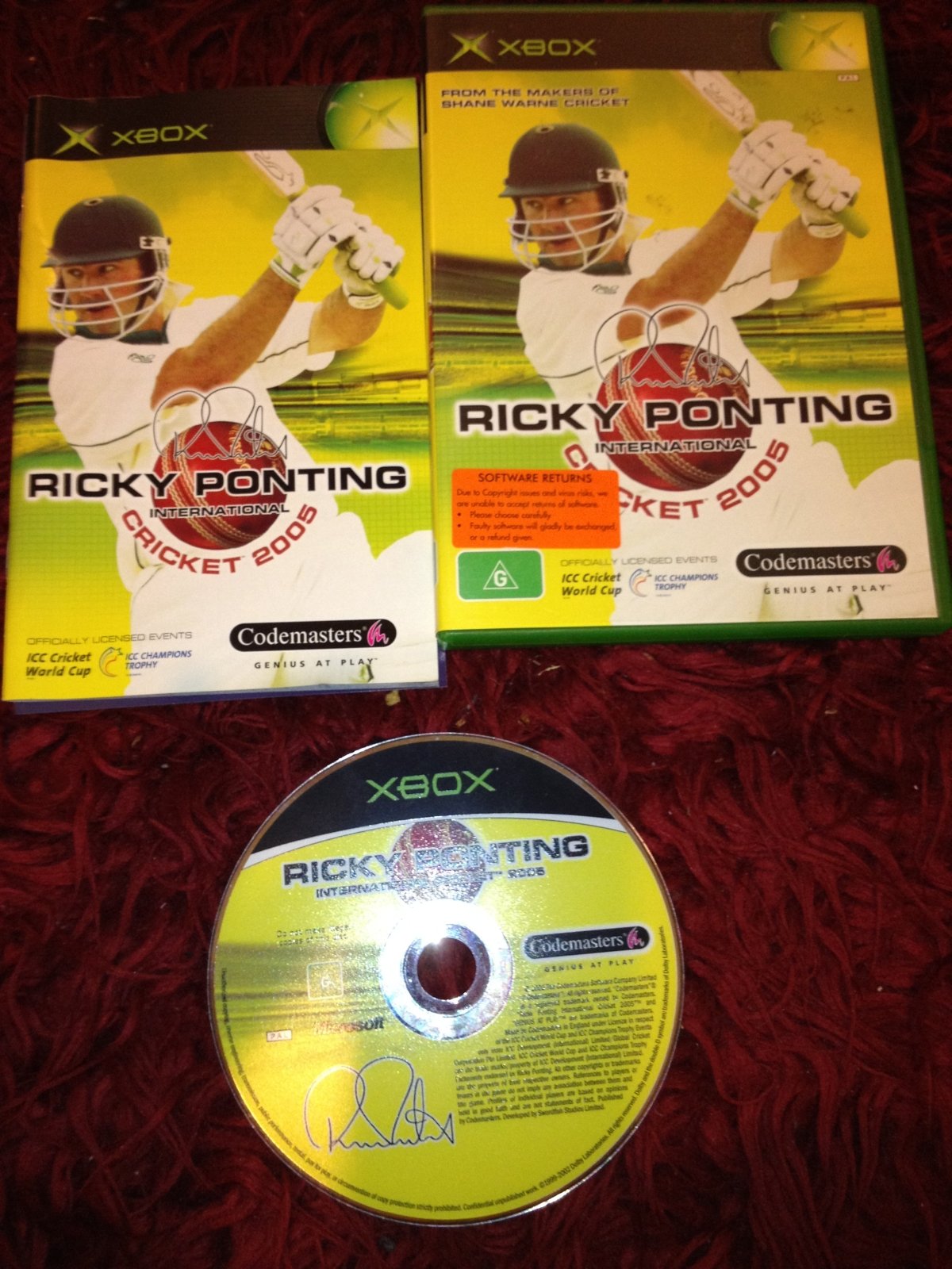 Ricky Ponting International Cricket * XBOX Game - Xbox, Games, Sports - Level Up Gaming NZ