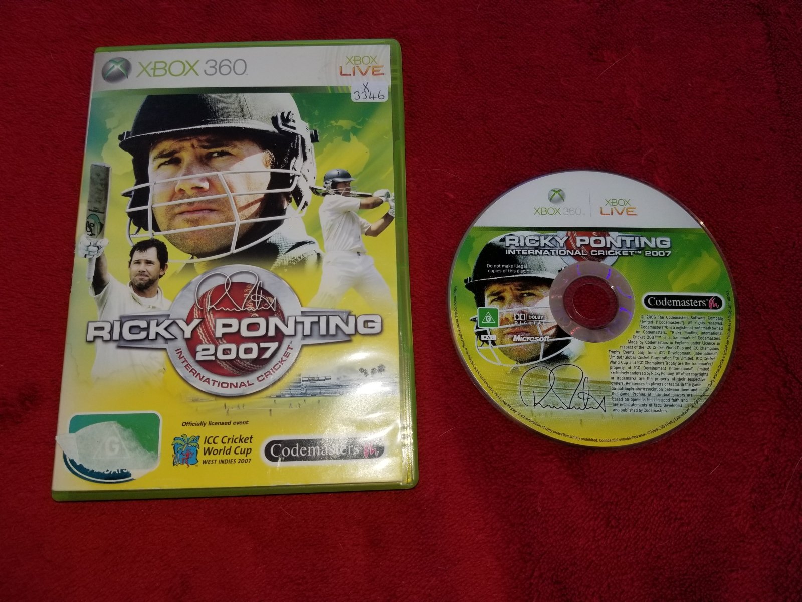 Ricky Ponting International Cricket 2007 - XBOX360 Game - Xbox 360, Games, Sports - Level Up Gaming NZ
