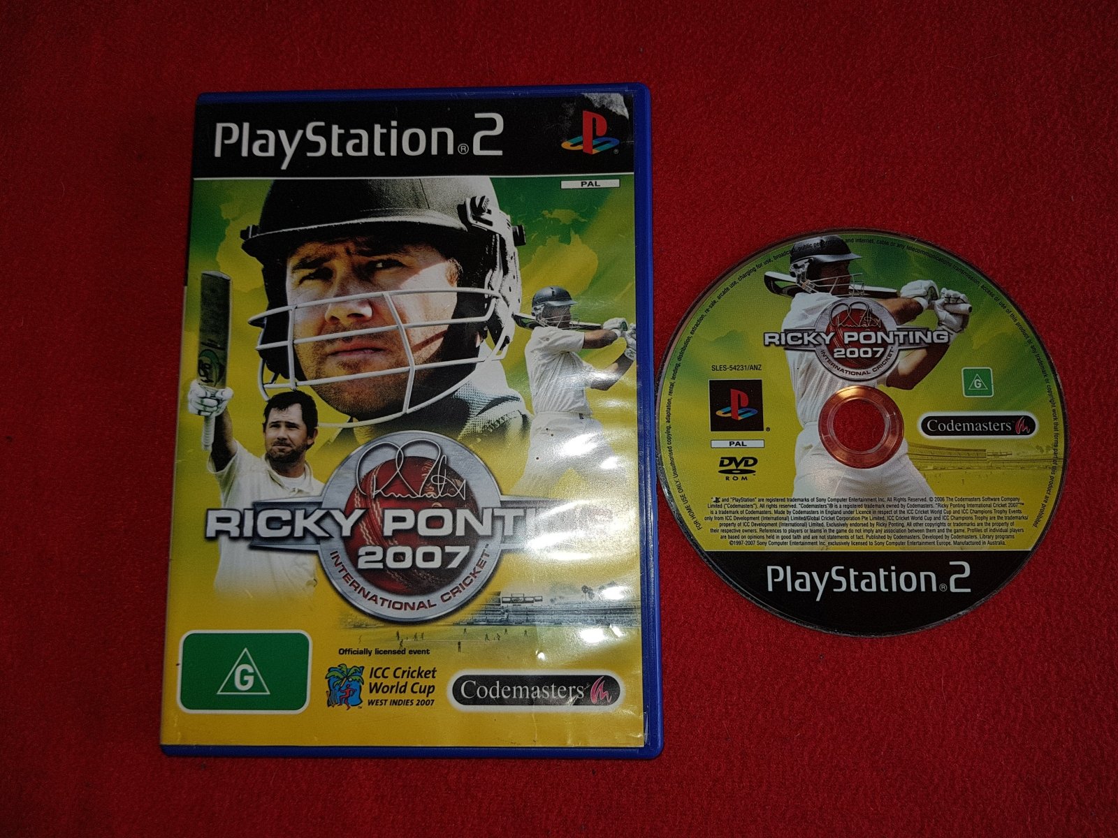 Ricky Ponting International Cricket 2007 - PS2 Game - PlayStation 2, Games, Sports - Level Up Gaming NZ