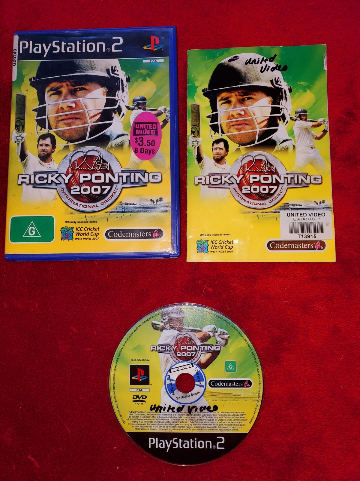 Ricky Ponting International Cricket 2007 - PS2 Game - PlayStation 2, Games, Sports - Level Up Gaming NZ