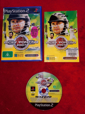 Ricky Ponting International Cricket 2007 - PS2 Game