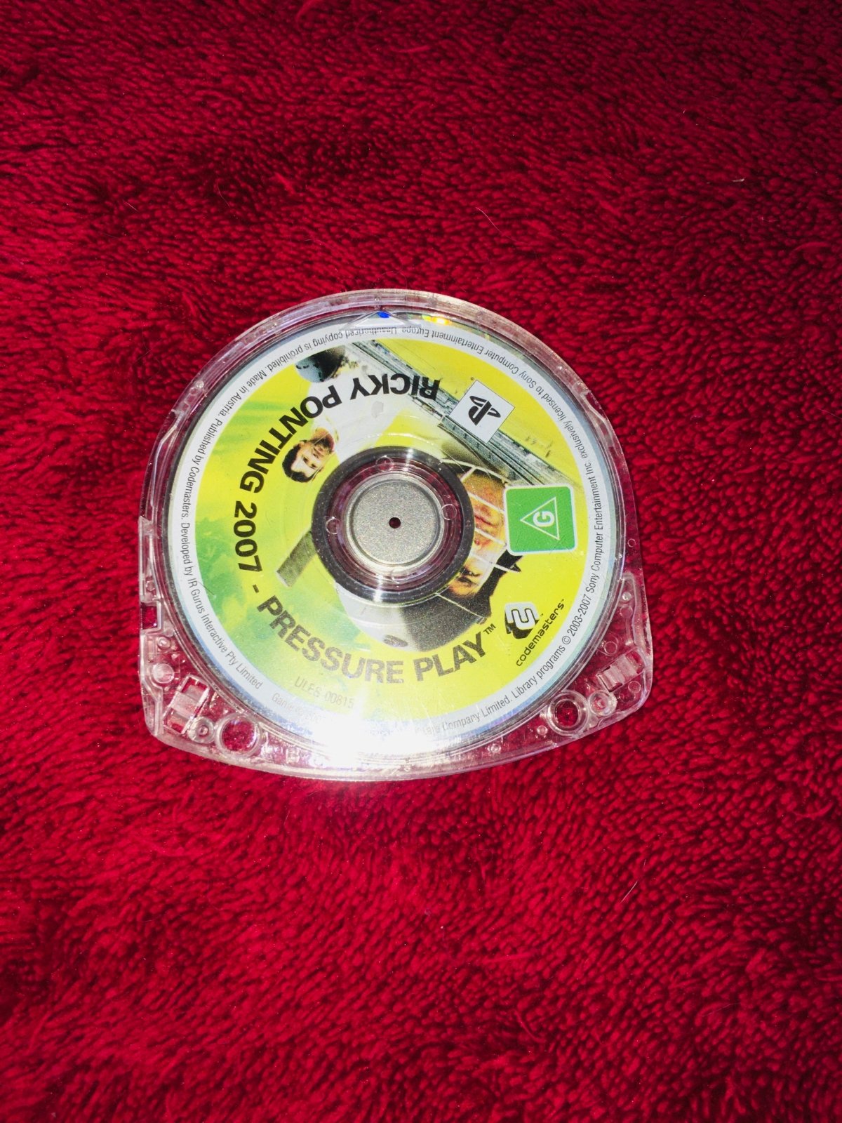 Ricky Ponting 2007: Pressure Play - PSP Game - Play Station Portable (PSP), Games, Sports - Level Up Gaming NZ