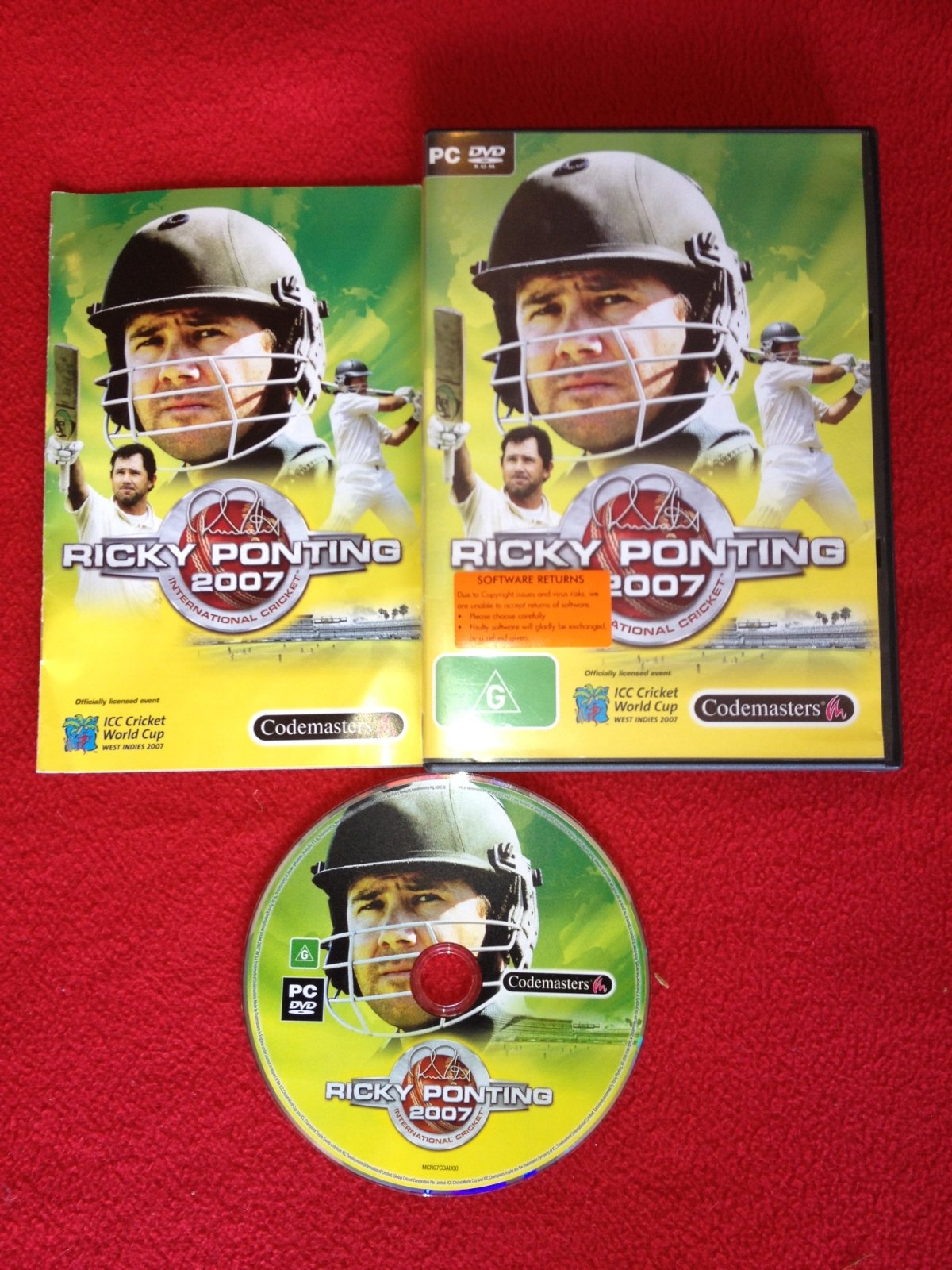 Ricky Ponting International Cricket 2007 - PC Game - PC games, Sports - Level Up Gaming NZ