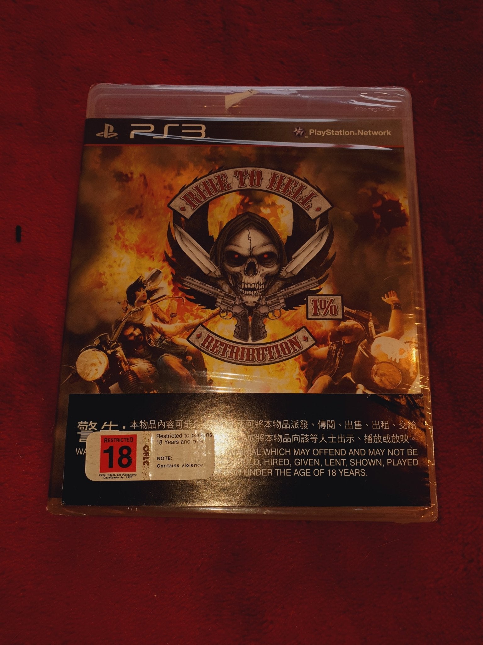 Ride to Hell: Retribution - SEALED PS3 Game - PlayStation 3, Games, Driving and racing - Level Up Gaming NZ