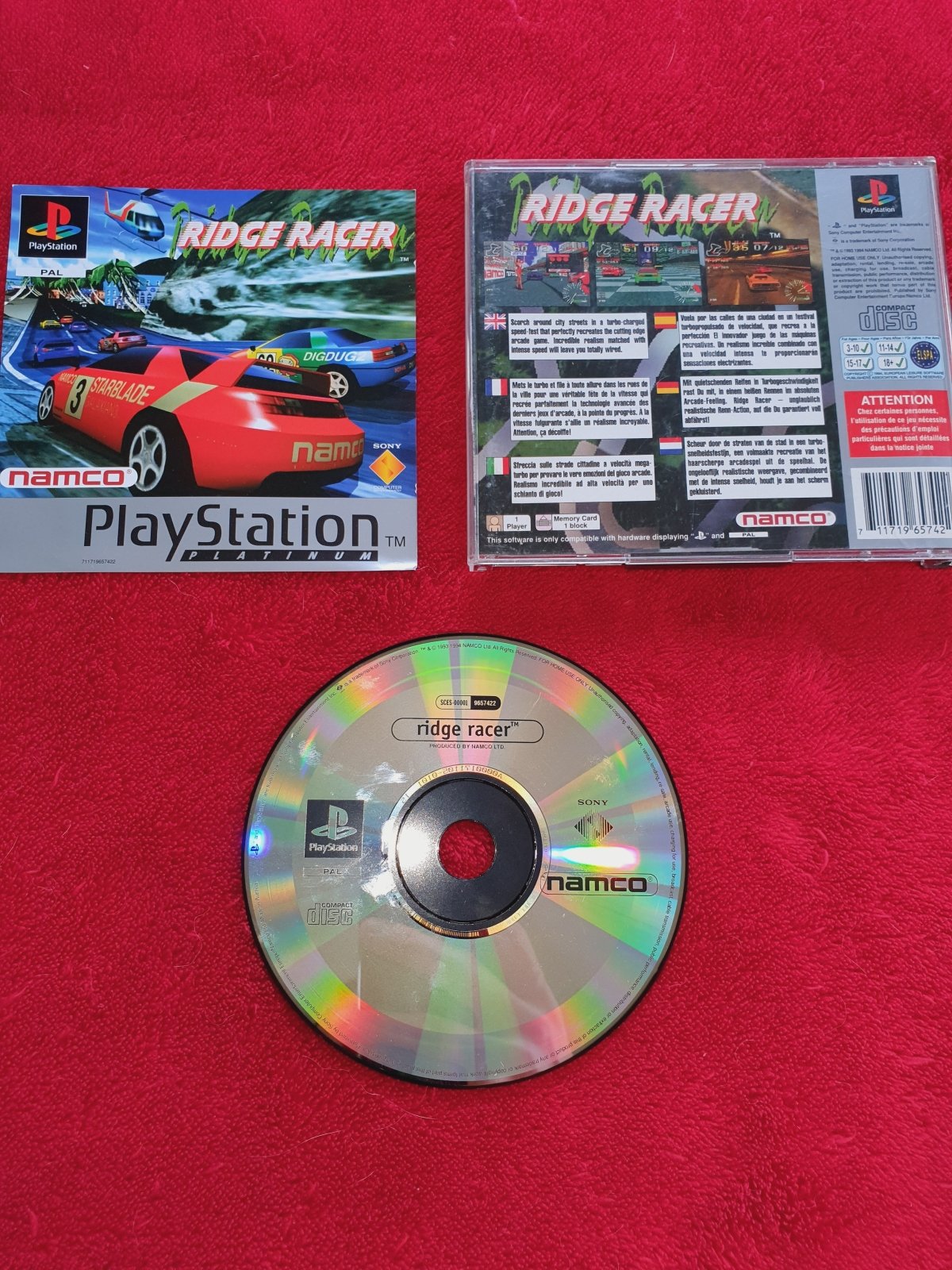 Ridge Racer - PS1 Game - PlayStation, Games, Driving and racing - Level Up Gaming NZ