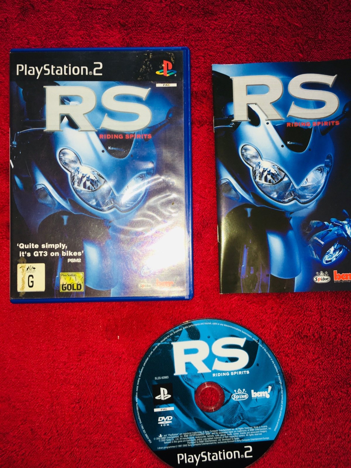 Riding Spirits - PS2 Game - PlayStation 2, Games, Driving and racing - Level Up Gaming NZ