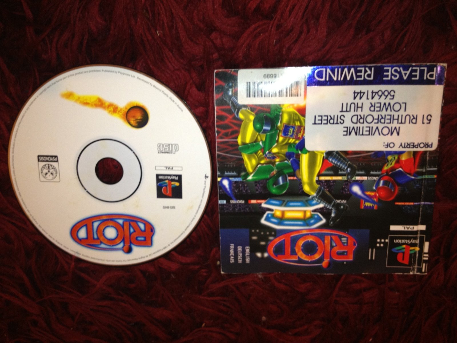 Riot - PS1 Game - PlayStation, Games, Sports - Level Up Gaming NZ