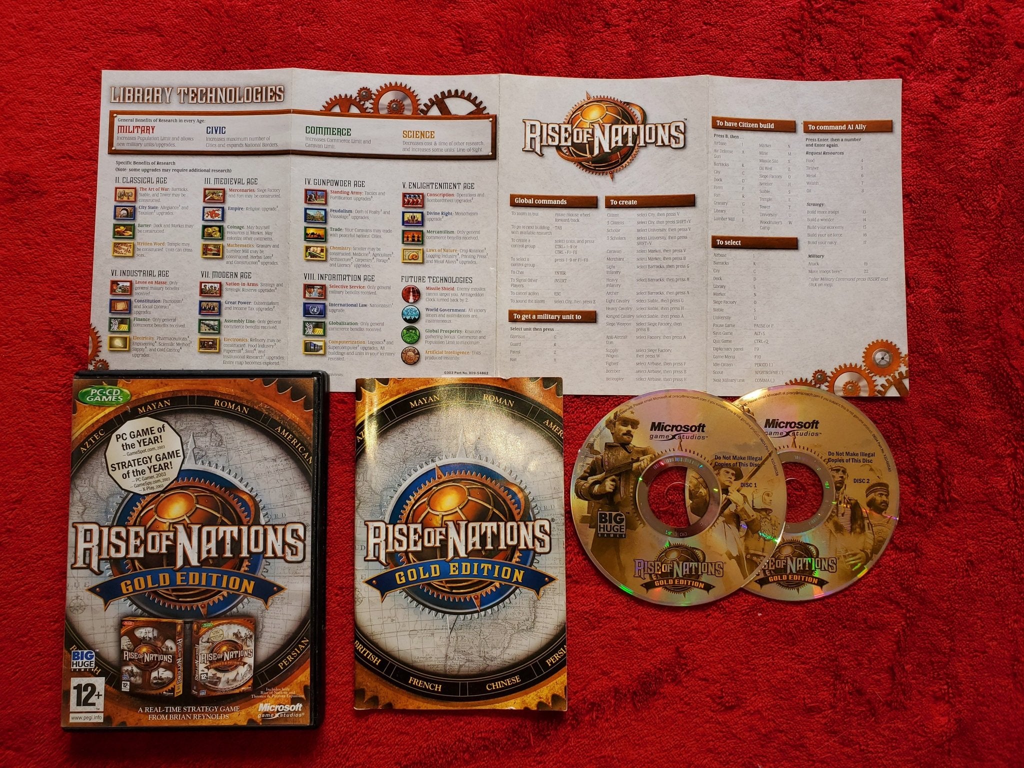 Rise of Nations: Gold Edition - PC Game - PC / Computer - PC games, Strategy and puzzle - Level Up Gaming NZ
