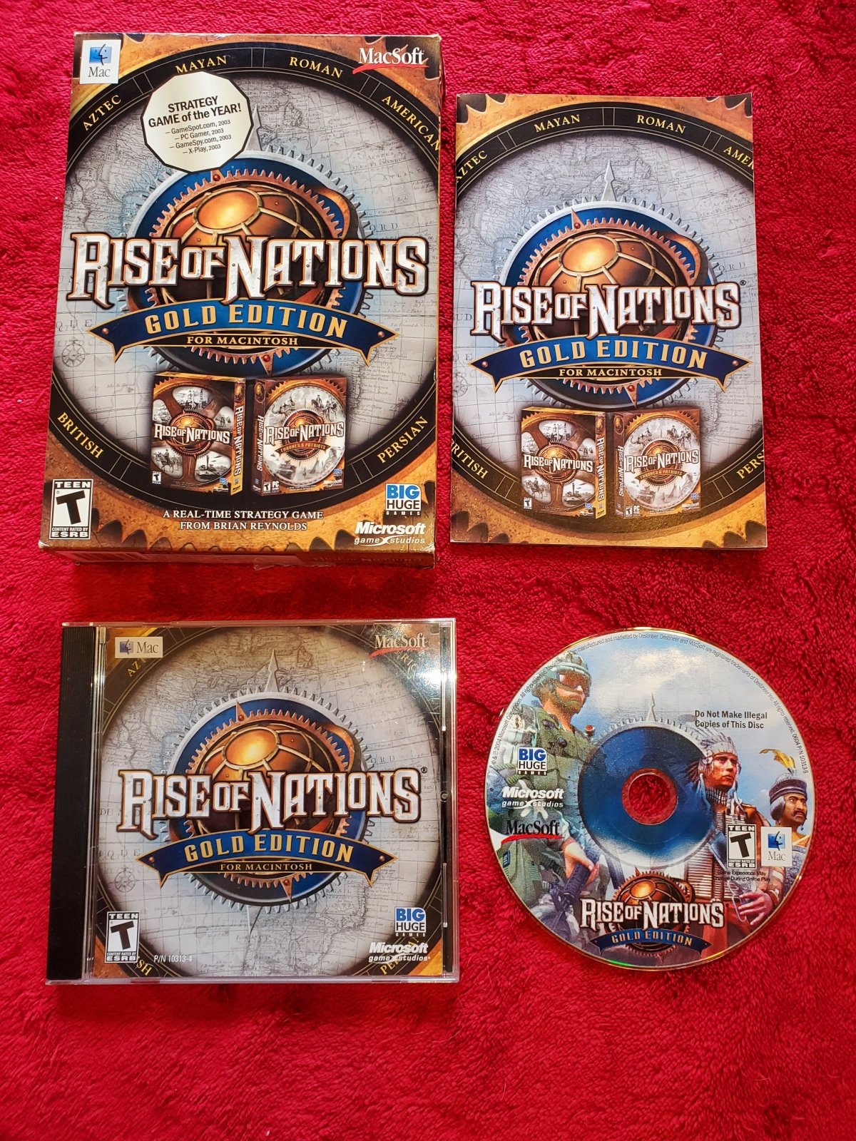 Rise of Nations: Gold Edition - 9.3/10! MAC Game - PC games, Strategy and puzzle - Level Up Gaming NZ