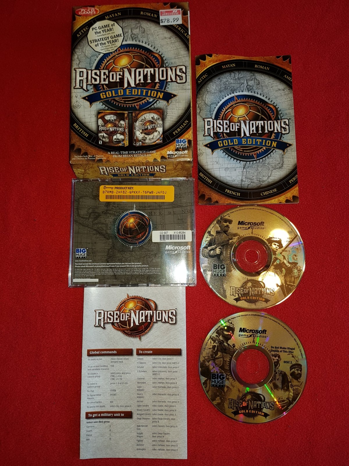 Rise of Nations - Gold Edition - PC Game - PC games, Strategy and puzzle - Level Up Gaming NZ