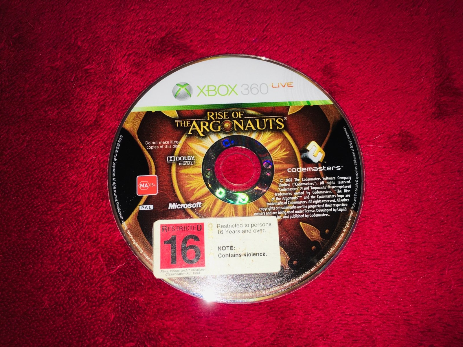Rise of the Argonauts - XBOX360 Game - Xbox 360, Games, Action and adventure - Level Up Gaming NZ