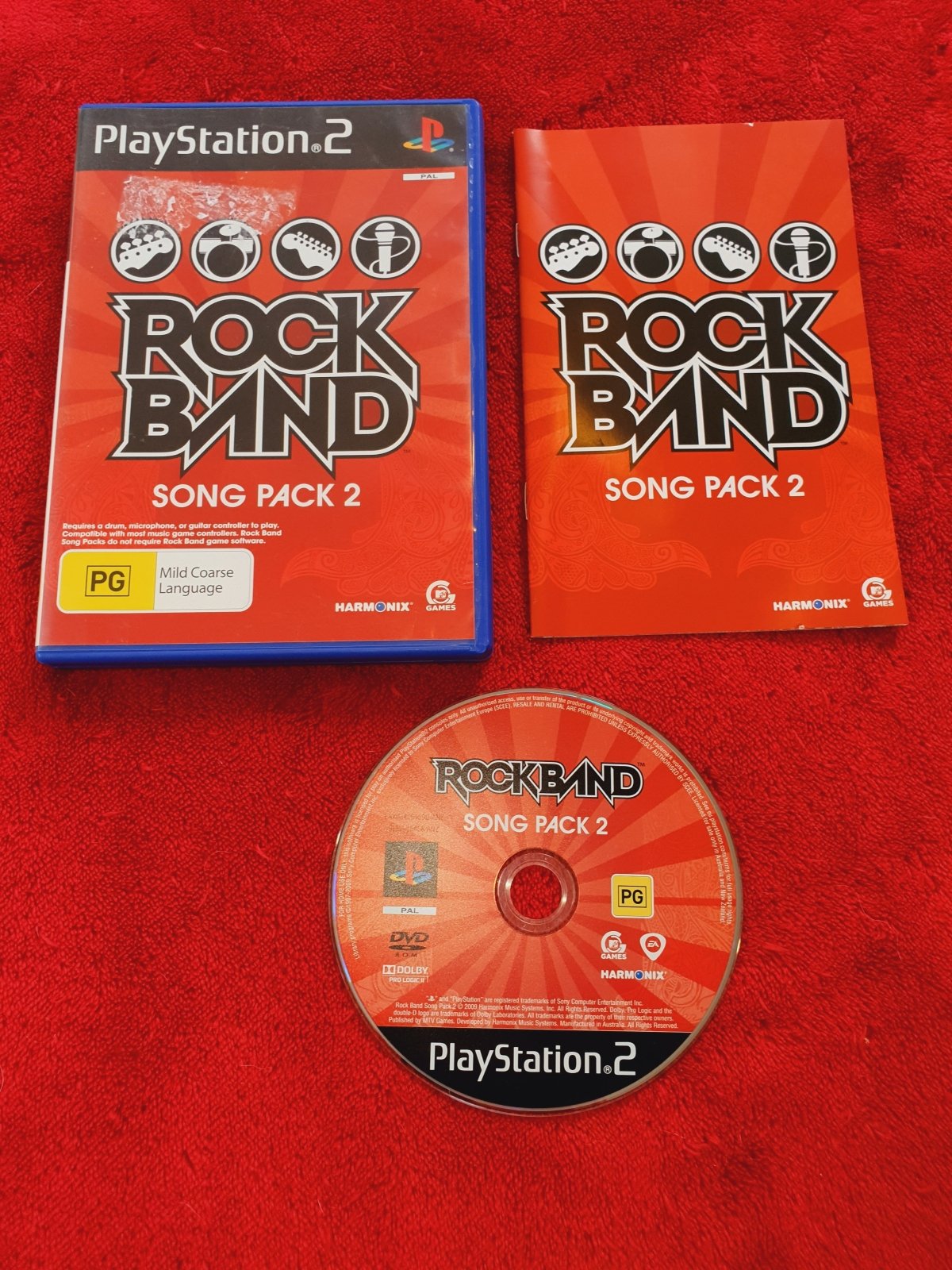Rockband Song Pack 2 - PS2 Game - PlayStation 2, Games, Music and party - Level Up Gaming NZ