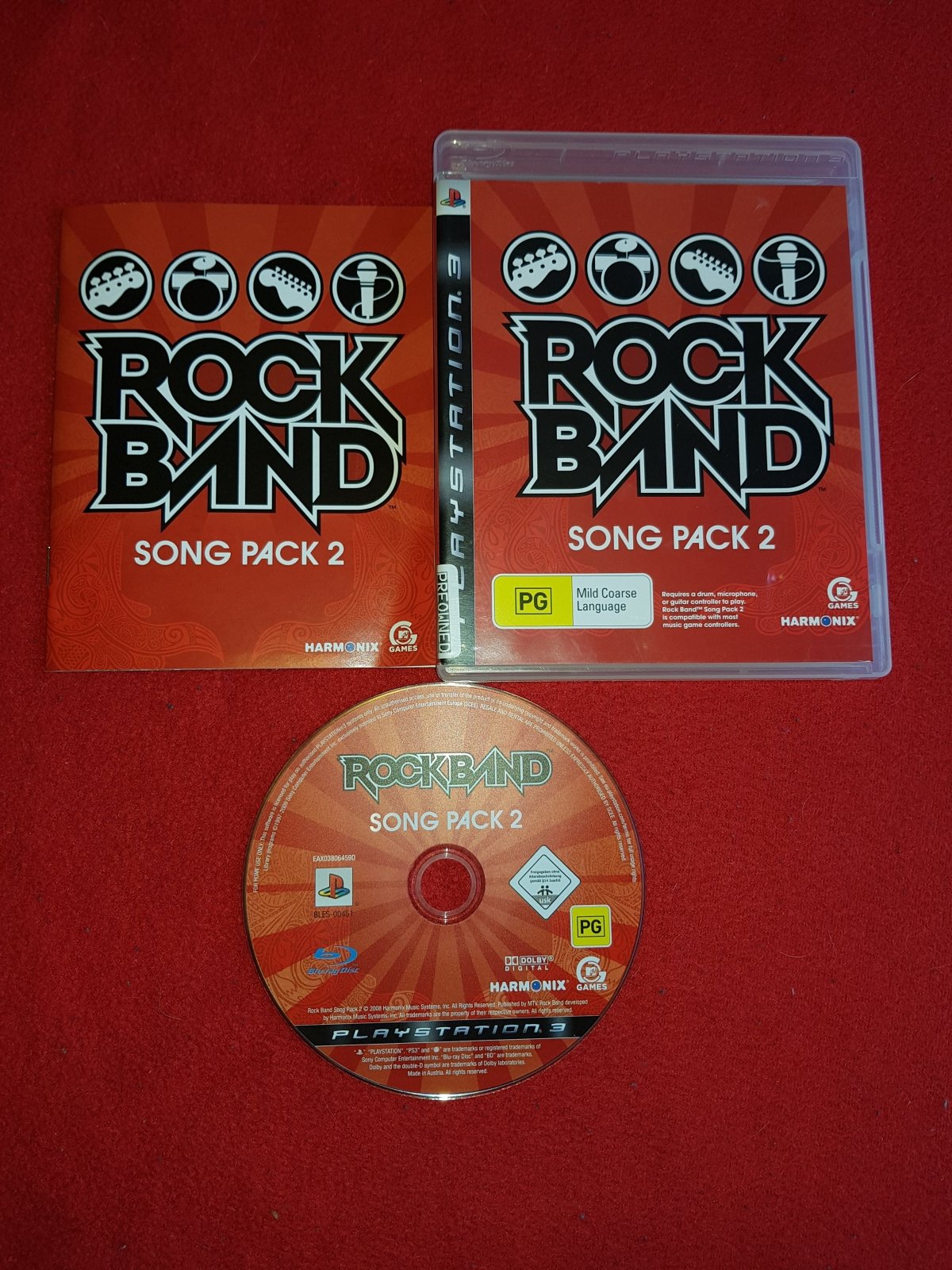 Rockband Song Pack 2 - PS3 Game - PlayStation 3, Games, Music and party - Level Up Gaming NZ
