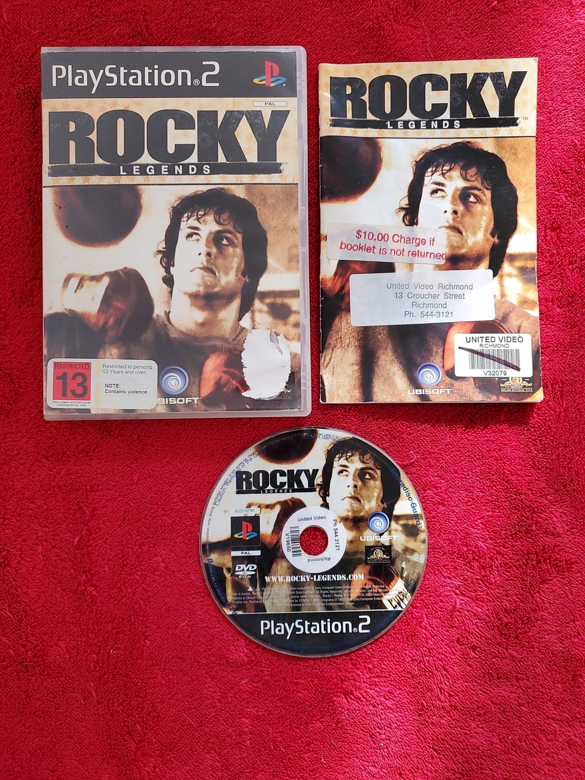 Rocky Legends - PS2 Game - PlayStation 2, Games, Fighting - Level Up Gaming NZ