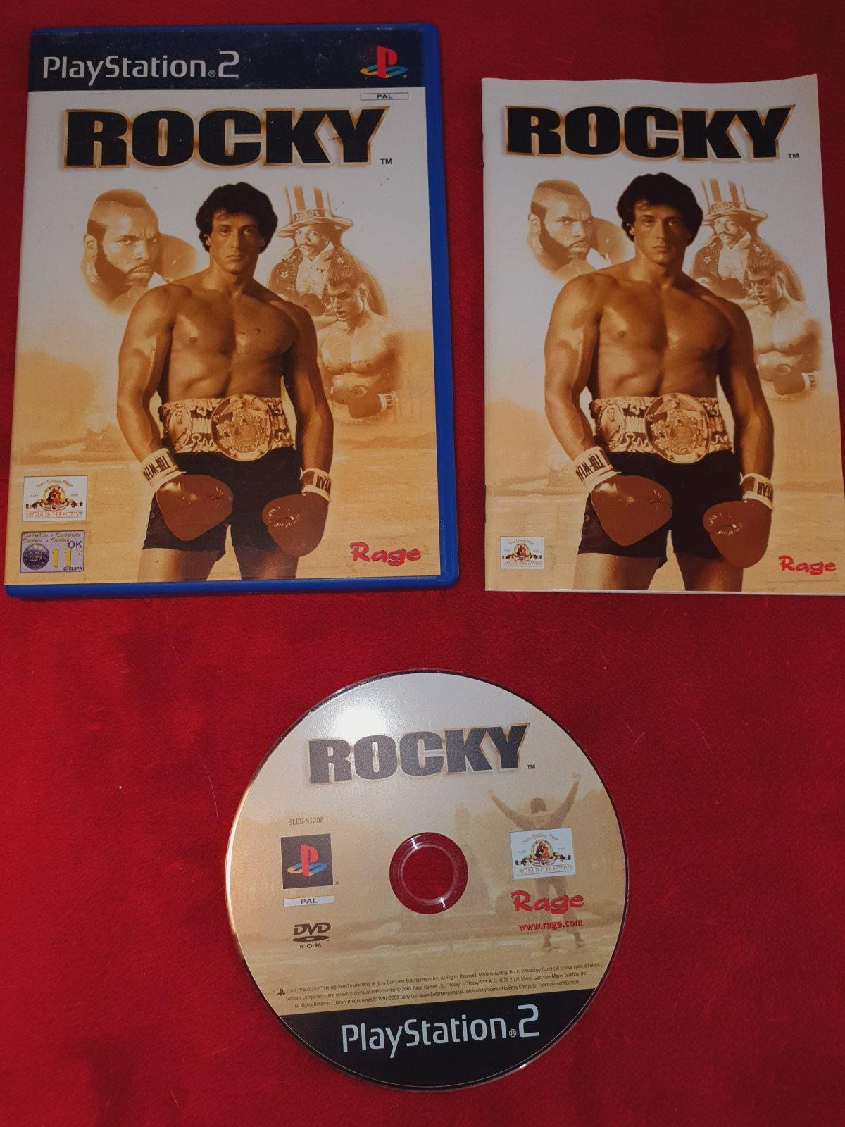 Rocky - PS2 Game - PlayStation 2, Games, Fighting - Level Up Gaming NZ