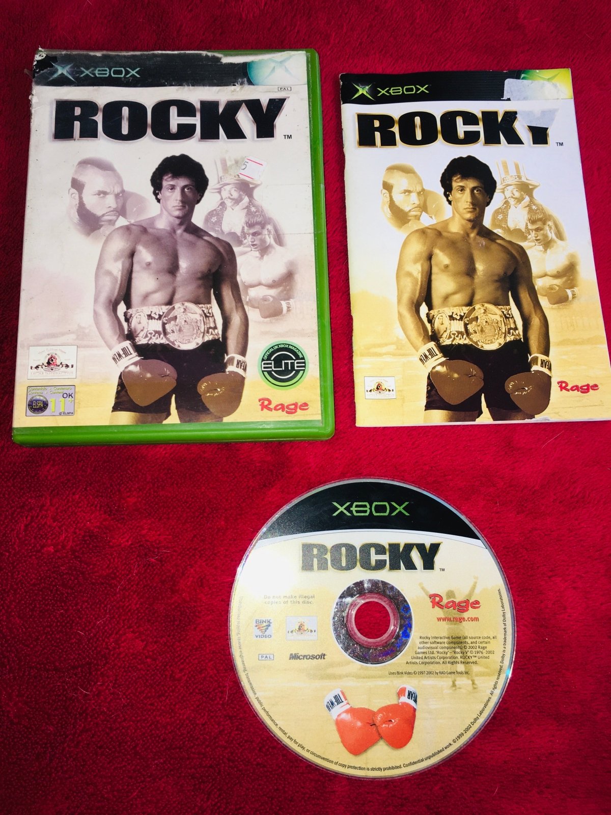 Rocky - XBOX Game - Xbox, Games, Fighting - Level Up Gaming NZ