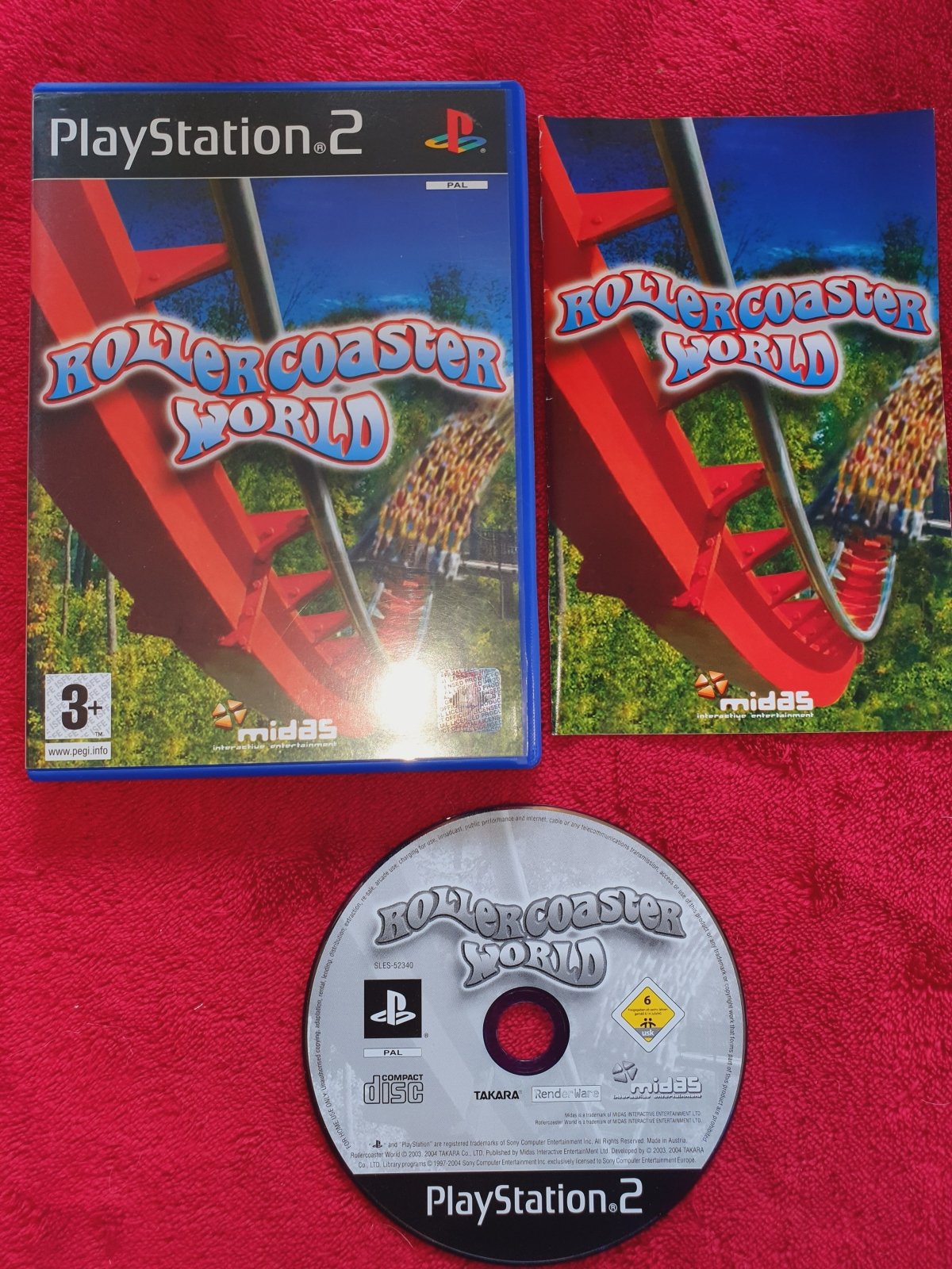 Rollercoaster World - PS2 Game - PlayStation 2, Games, Simulation - Level Up Gaming NZ